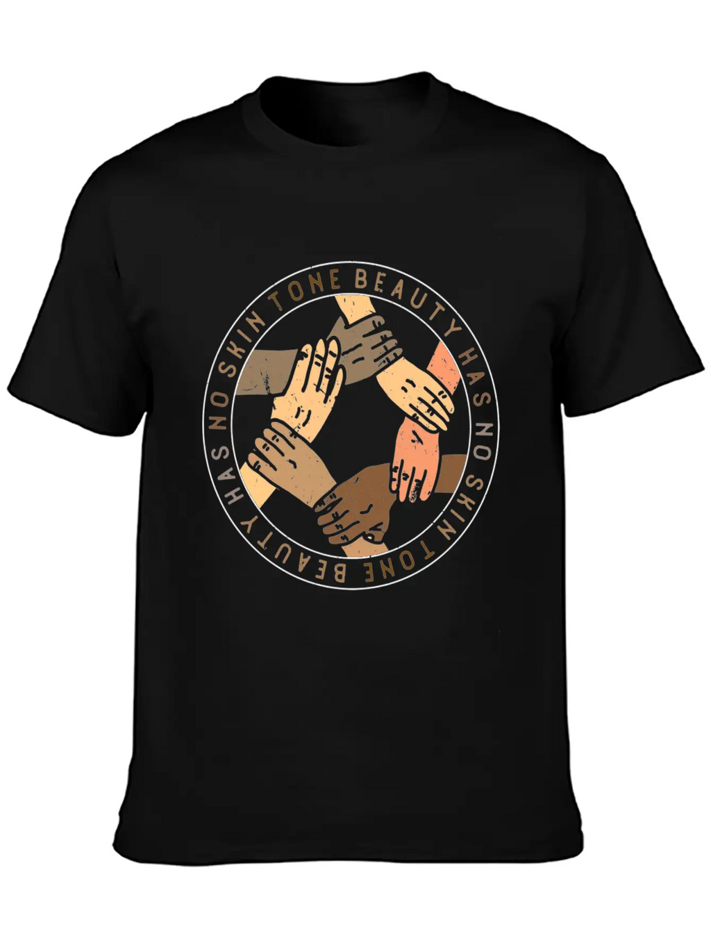 Proud Beauty Has No Skin Tone Every Melanin Stop R Essential Cotton Tee For Daily Outfits – Unisex Style