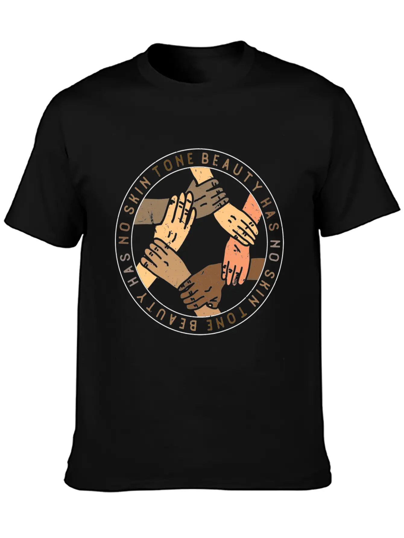 Proud Beauty Has No Skin Tone Every Melanin Stop R Essential Cotton Tee For Daily Outfits – Unisex Style