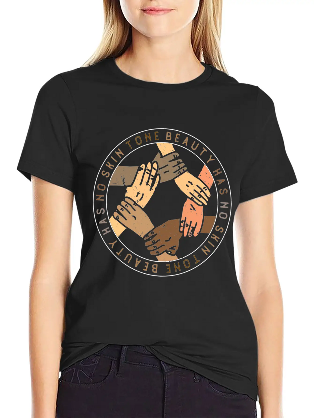 Proud Beauty Has No Skin Tone Every Melanin Stop R Essential Cotton Tee For Daily Outfits – Unisex Style