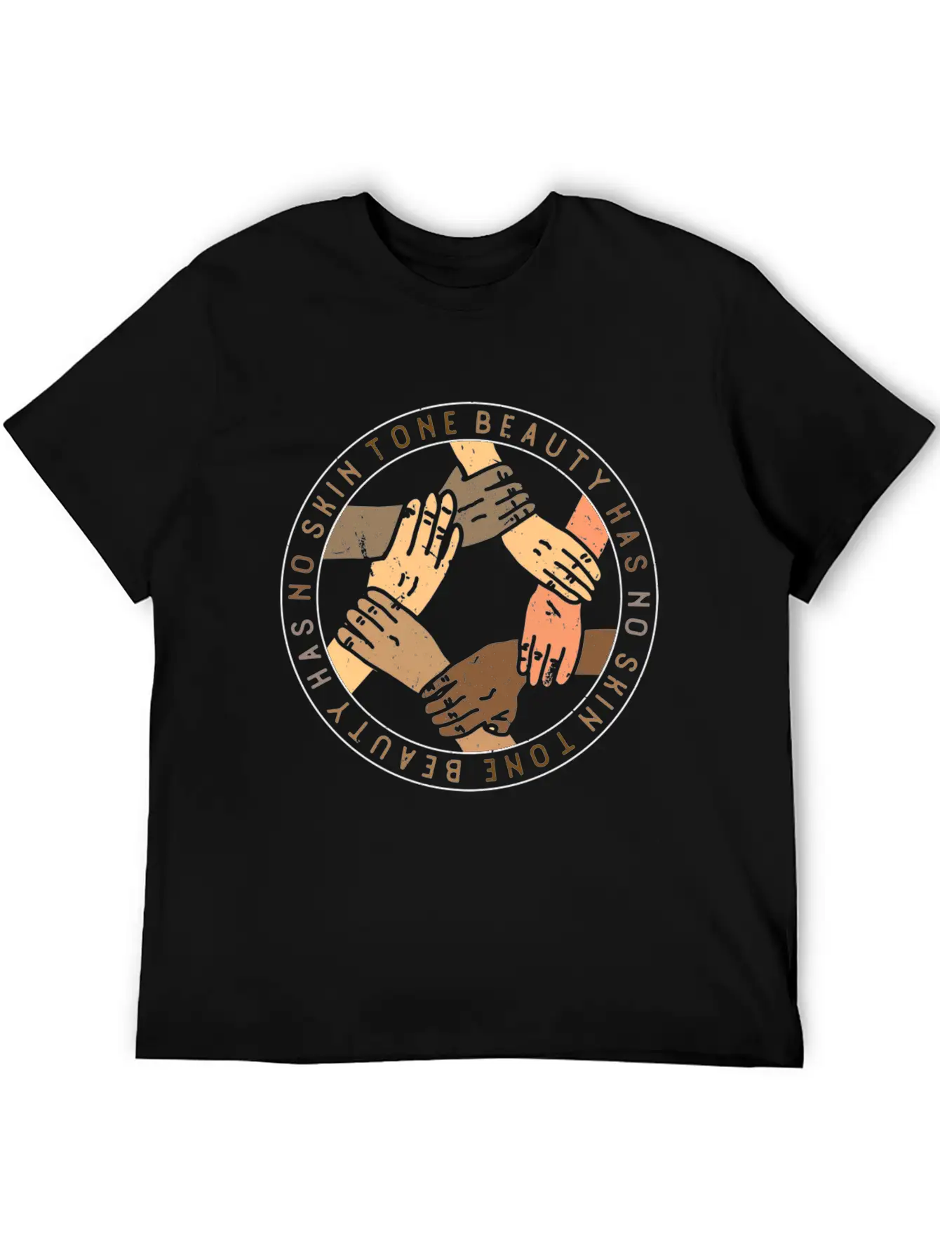 Proud Beauty Has No Skin Tone Every Melanin Stop R Essential Cotton Tee For Daily Outfits – Unisex Style