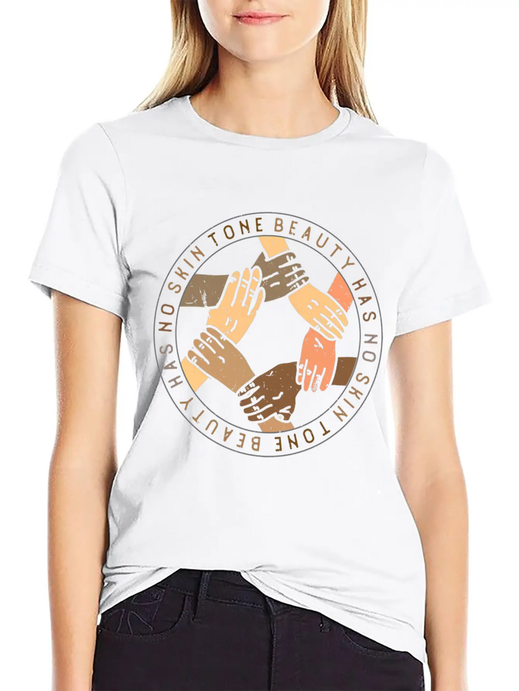 Proud Beauty Has No Skin Tone Every Melanin Stop R Essential Cotton Tee For Daily Outfits – Unisex Style