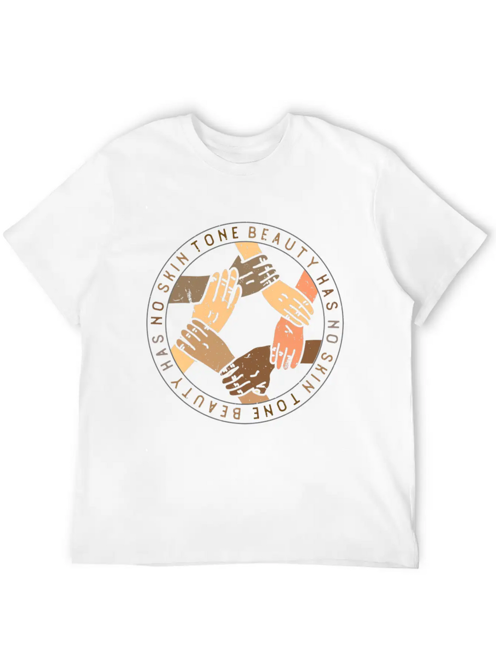 Proud Beauty Has No Skin Tone Every Melanin Stop R Essential Cotton Tee For Daily Outfits – Unisex Style