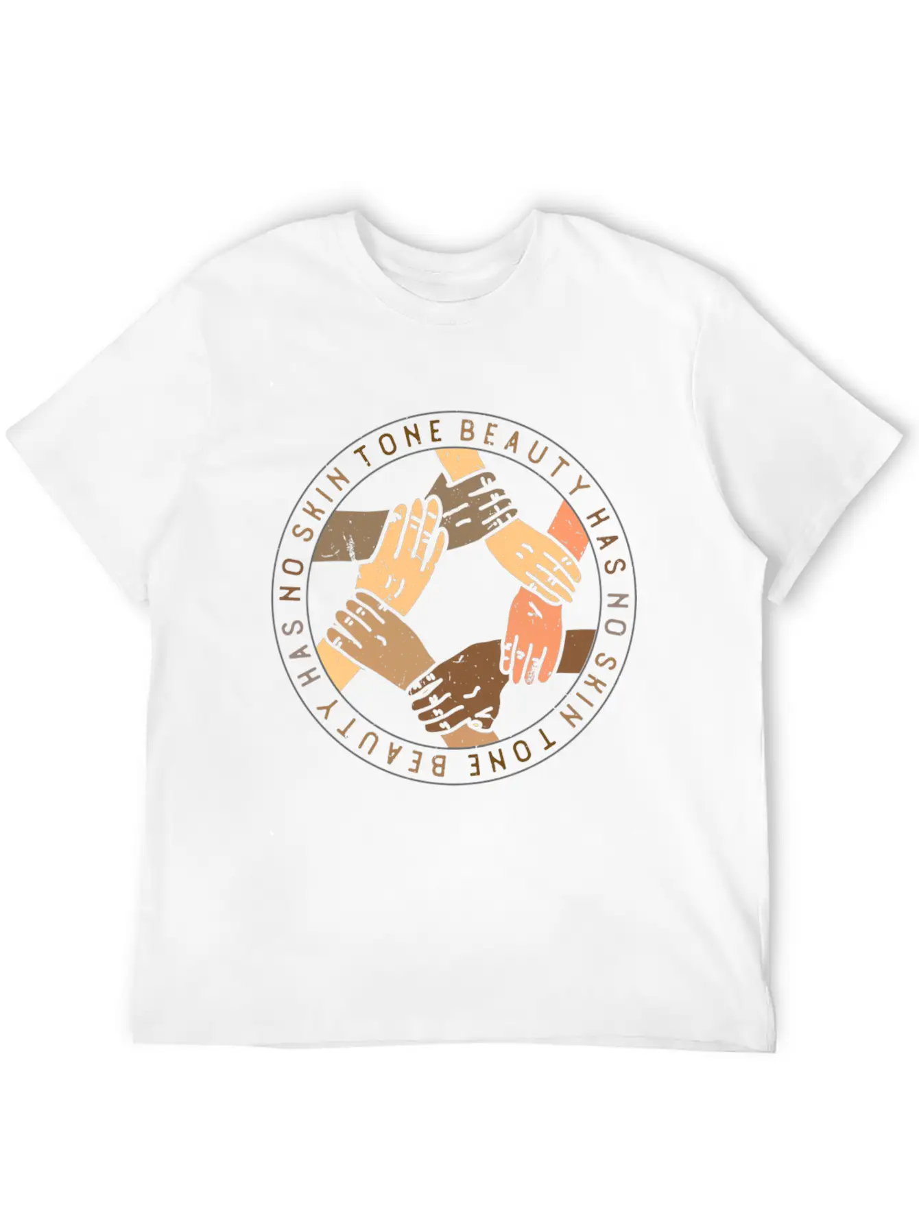 Proud Beauty Has No Skin Tone Every Melanin Stop R Essential Cotton Tee For Daily Outfits – Unisex Style