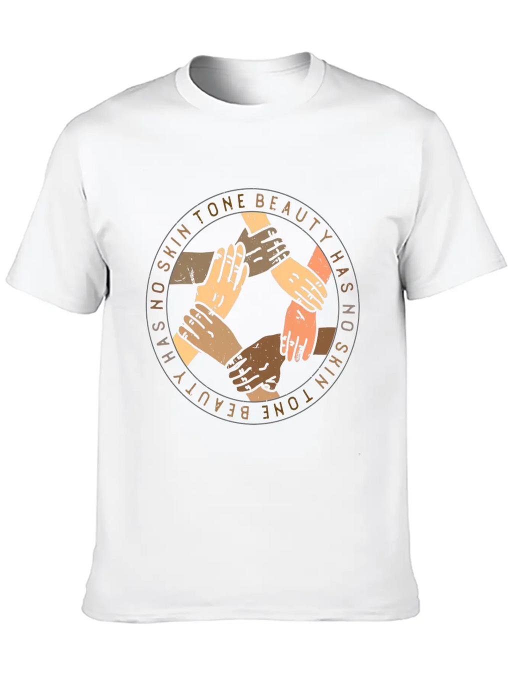 Proud Beauty Has No Skin Tone Every Melanin Stop R Essential Cotton Tee For Daily Outfits – Unisex Style