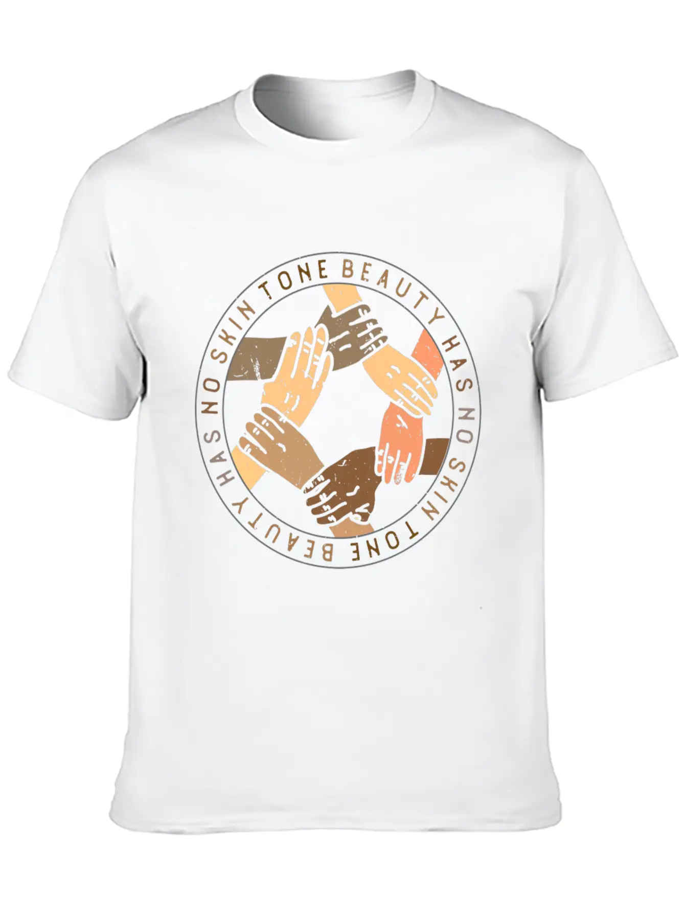 Proud Beauty Has No Skin Tone Every Melanin Stop R Essential Cotton Tee For Daily Outfits – Unisex Style