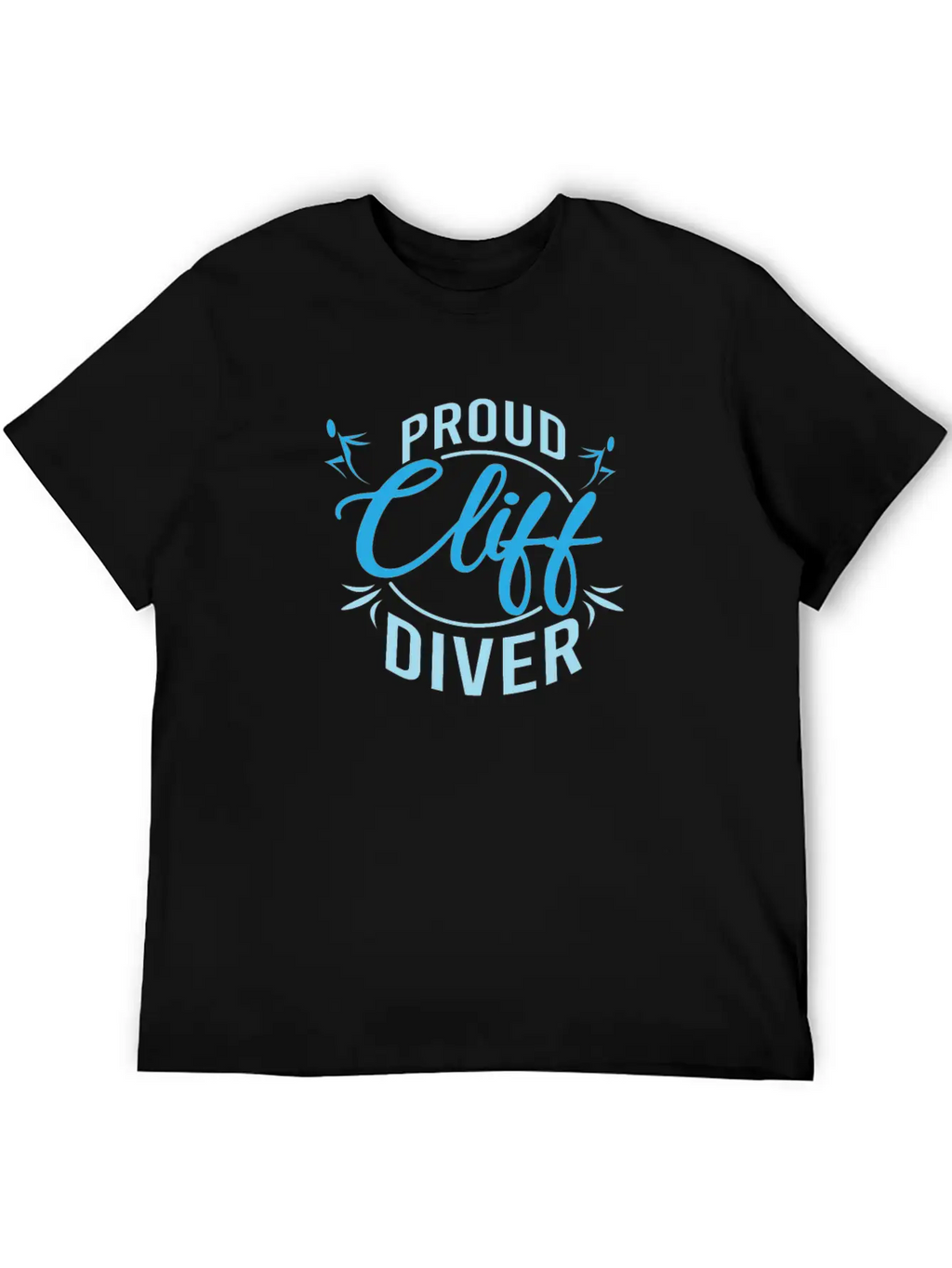 Proud Cliff Divers Cliff Jumping Hobby Gift Breathable Graphic T-Shirt – Perfect For Casual Days
