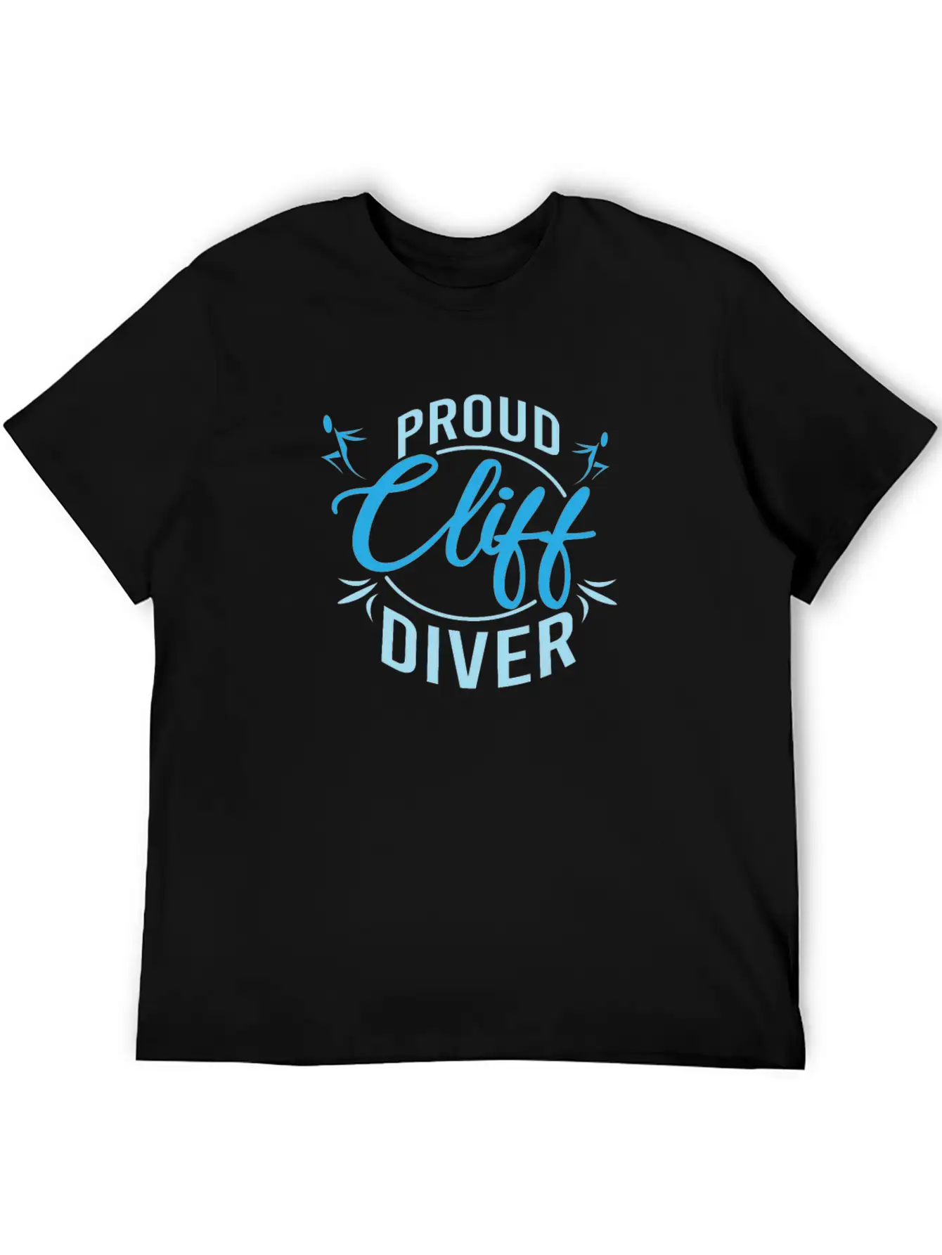Proud Cliff Divers Cliff Jumping Hobby Gift Breathable Graphic T-Shirt – Perfect For Casual Days