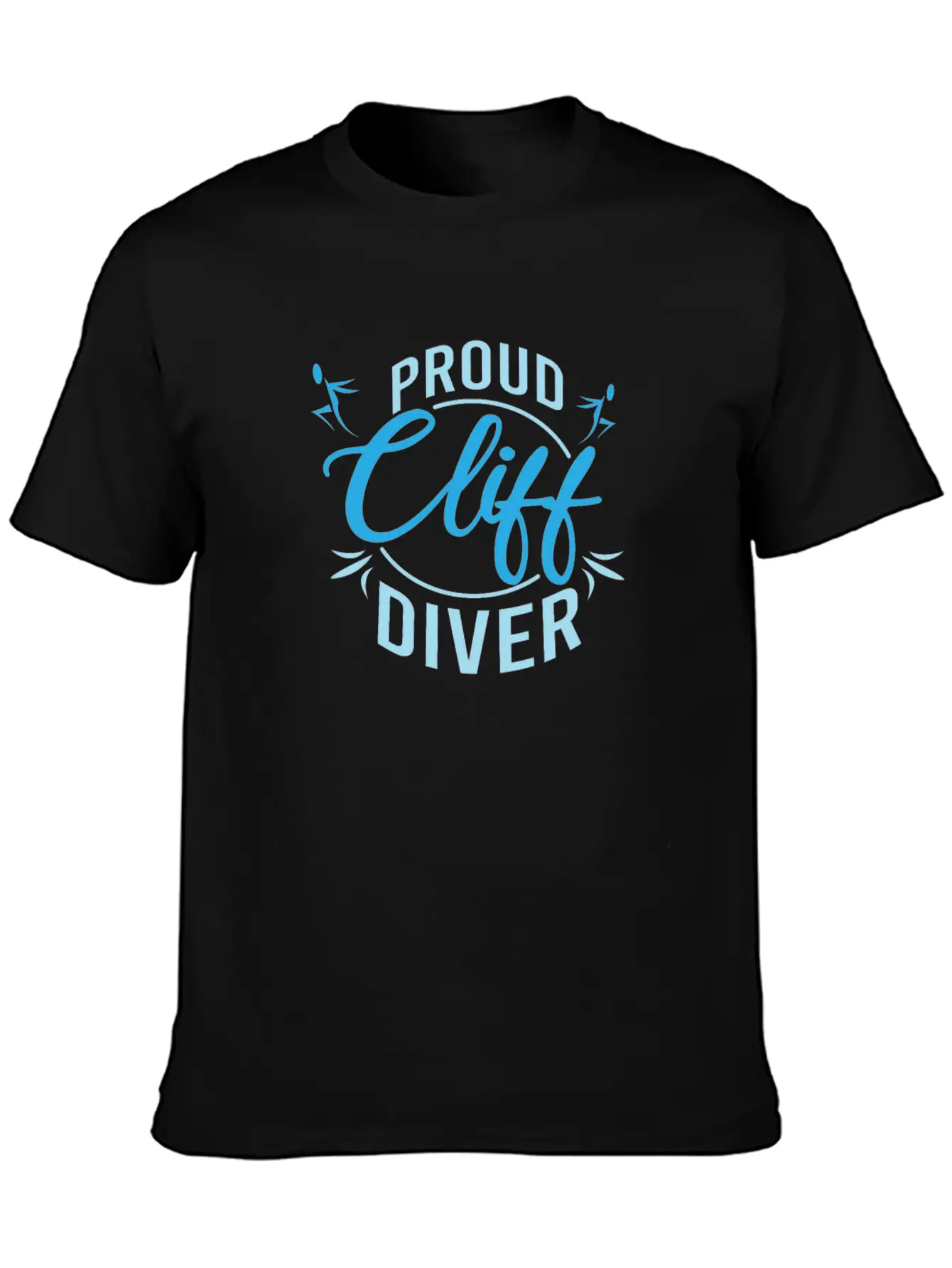 Proud Cliff Divers Cliff Jumping Hobby Gift Breathable Graphic T-Shirt – Perfect For Casual Days