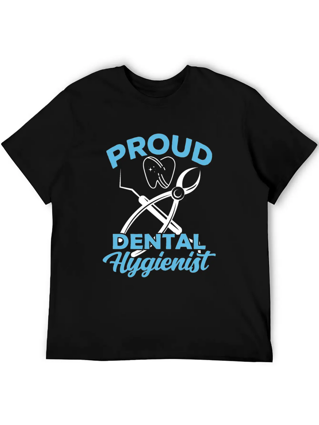 Proud Dental Hygienist Dentist Clinic Hygiene Essential Cotton Tee For Daily Outfits – Unisex Style