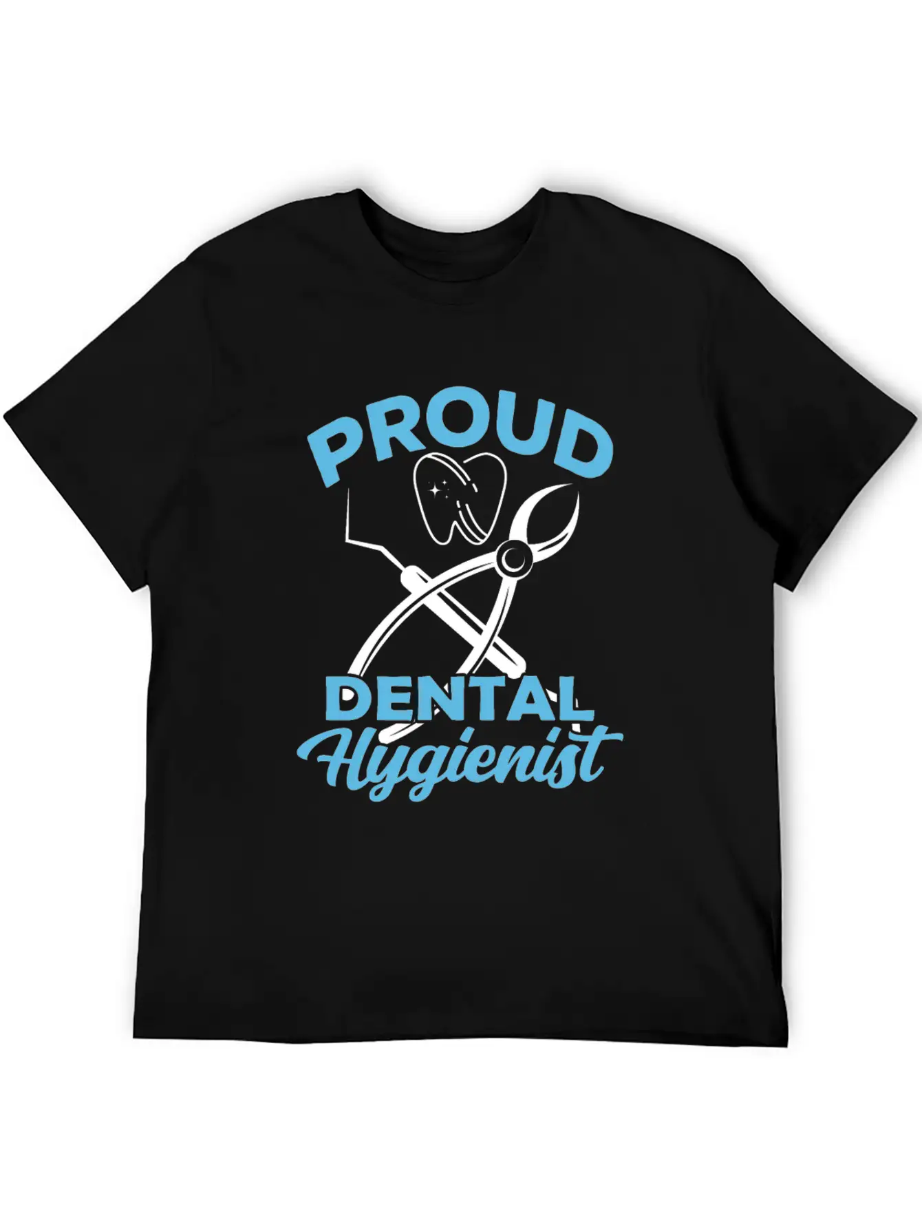 Proud Dental Hygienist Dentist Clinic Hygiene Essential Cotton Tee For Daily Outfits – Unisex Style