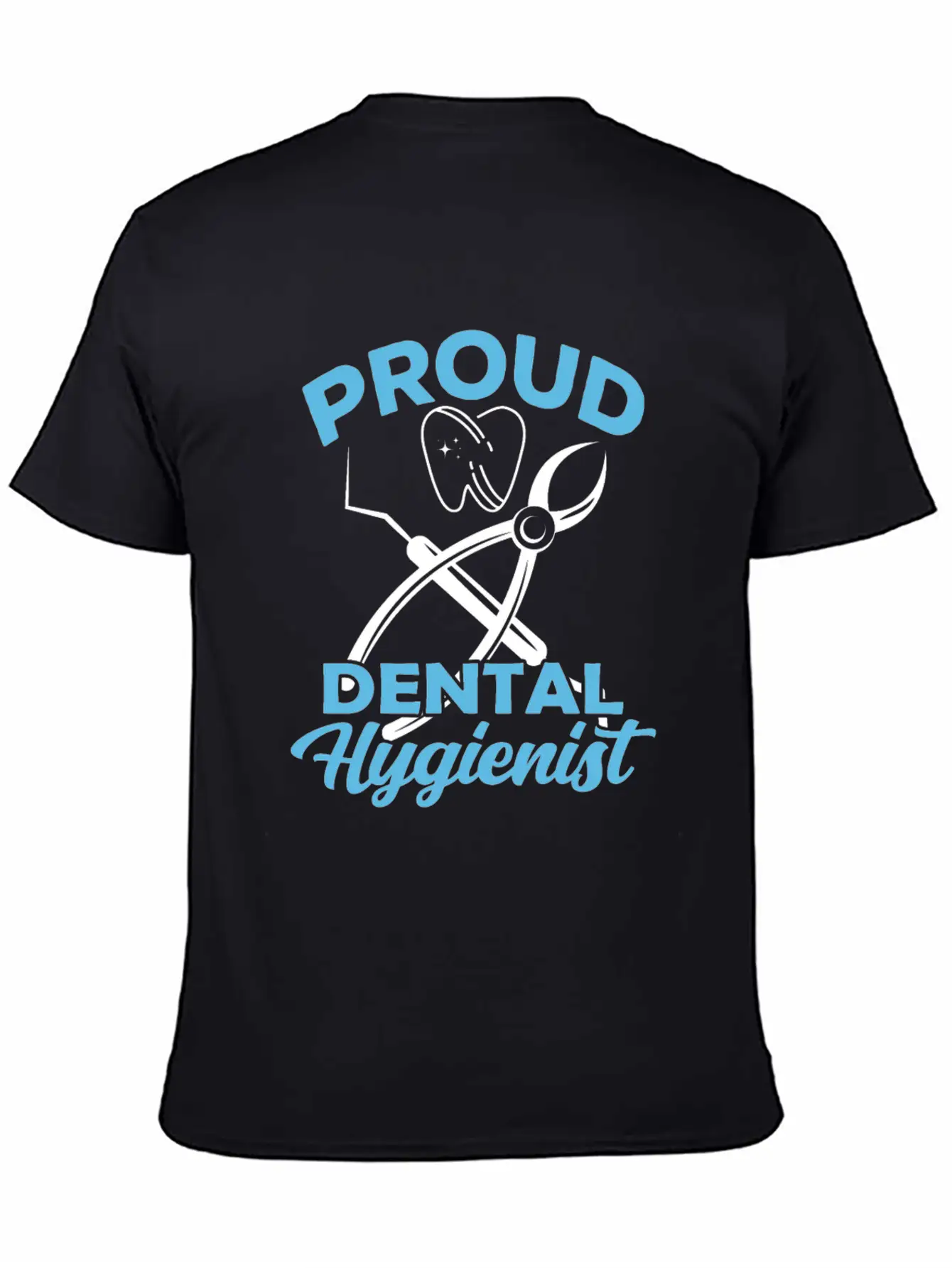 Proud Dental Hygienist Dentist Clinic Hygiene Essential Cotton Tee For Daily Outfits – Unisex Style