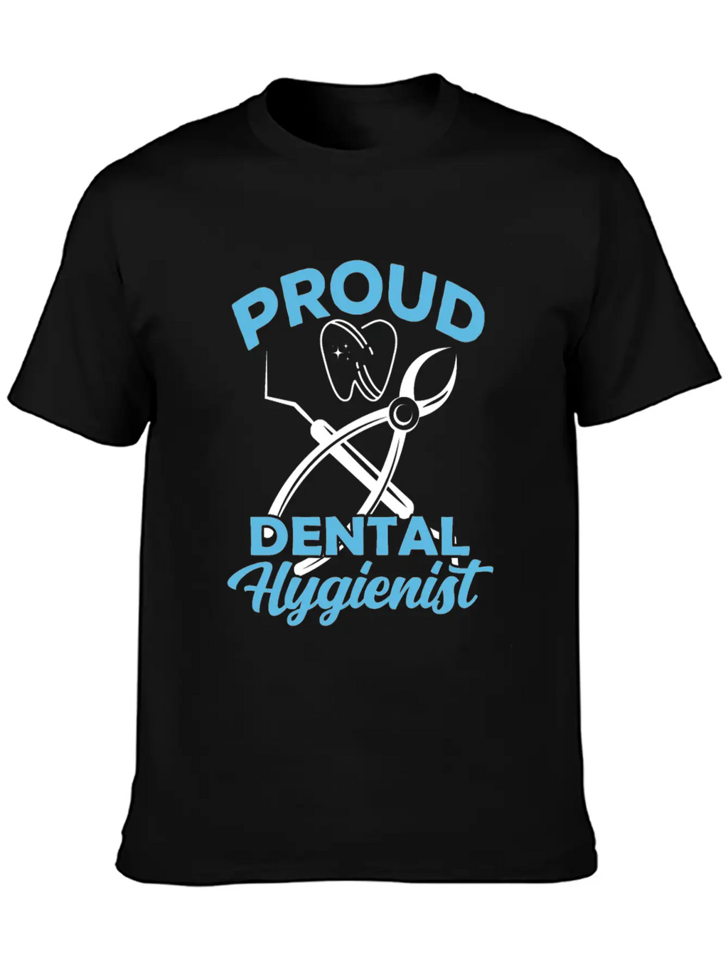 Proud Dental Hygienist Dentist Clinic Hygiene Essential Cotton Tee For Daily Outfits – Unisex Style