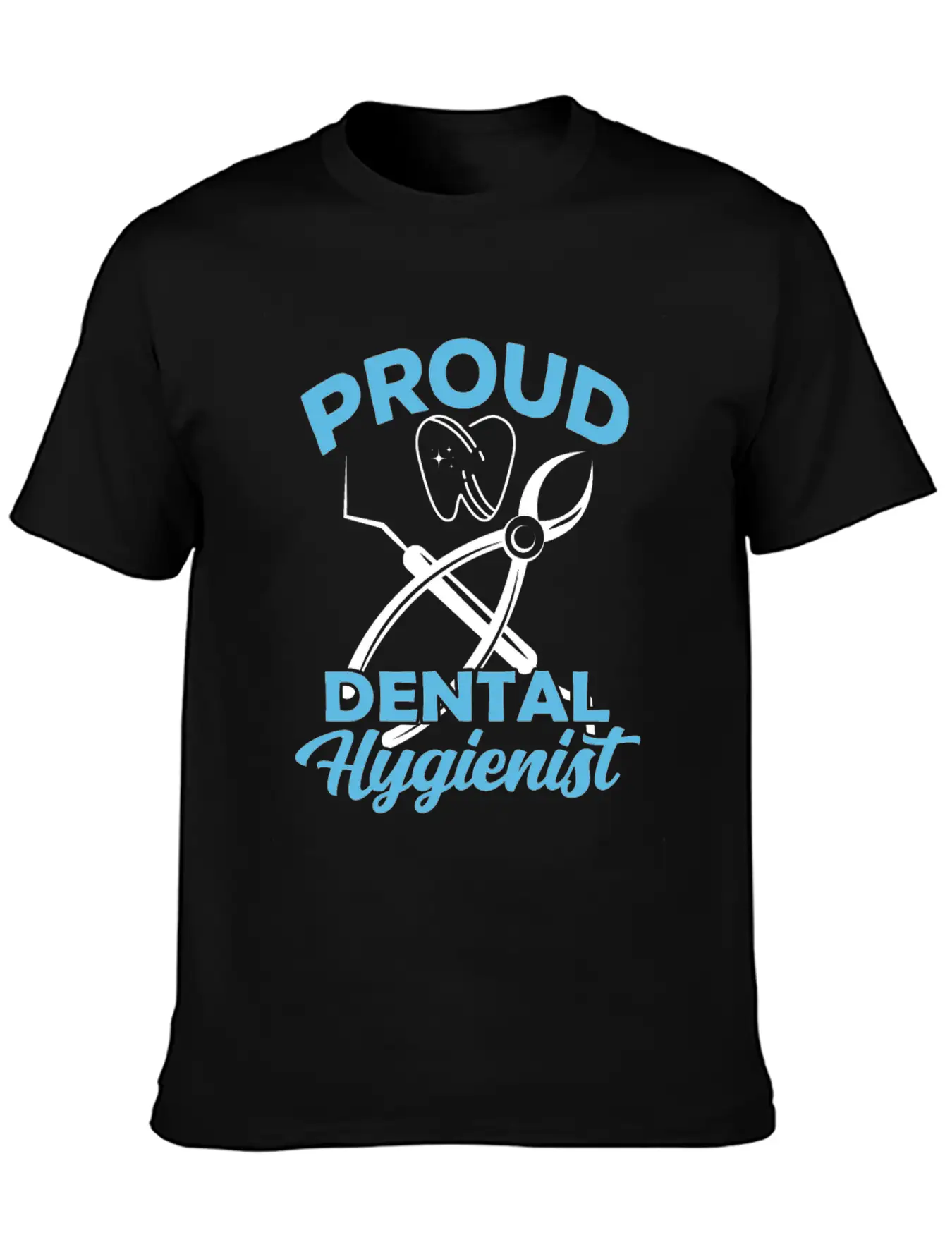 Proud Dental Hygienist Dentist Clinic Hygiene Essential Cotton Tee For Daily Outfits – Unisex Style