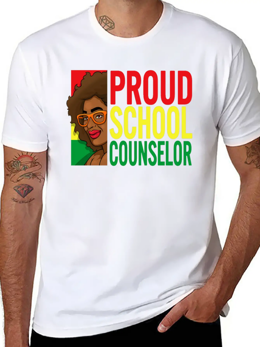 Proud School Counselor Shirt Black History Month Relaxed Everyday Tee – Lightweight And Durable Cotton