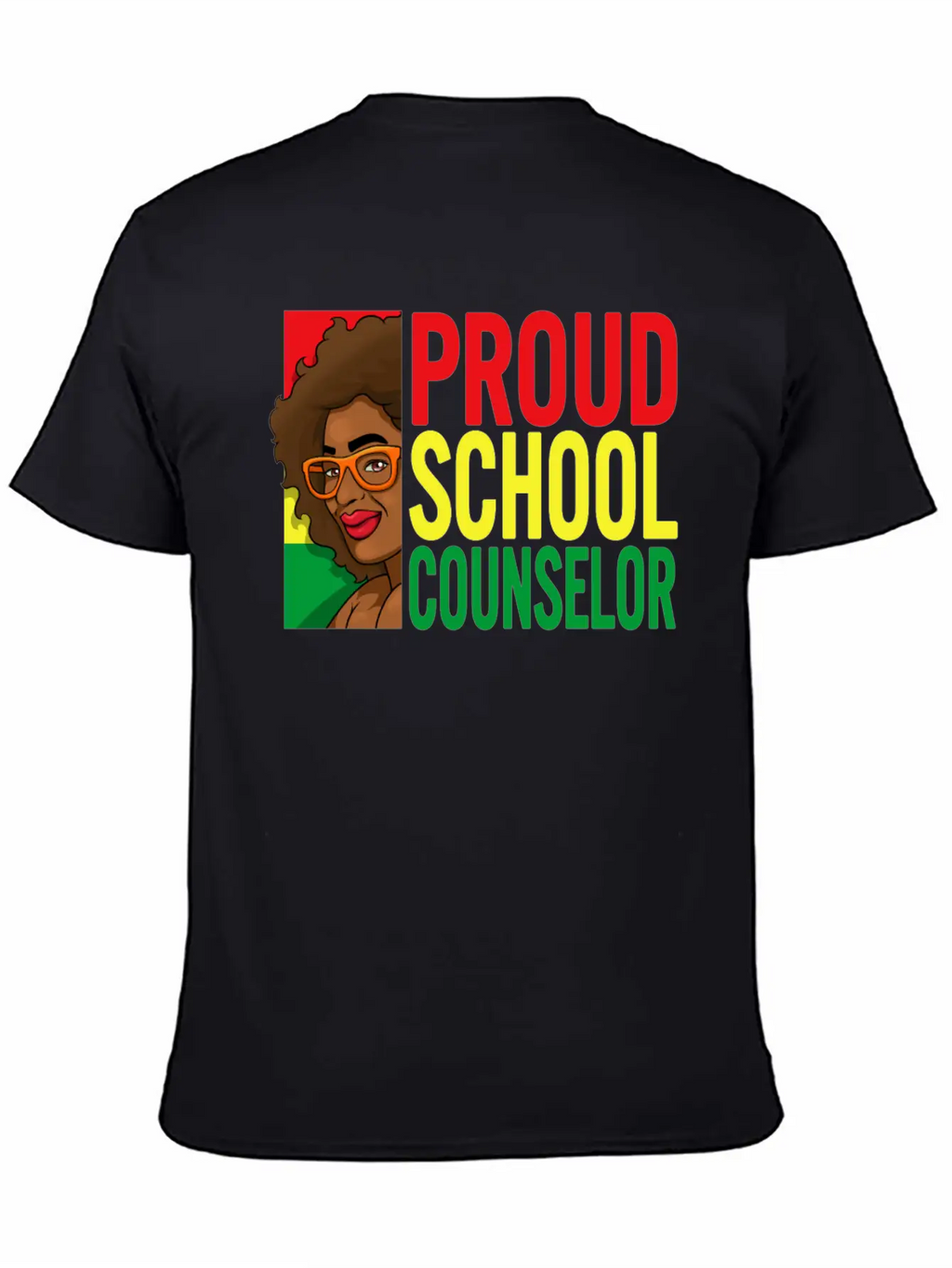 Proud School Counselor Shirt Black History Month Relaxed Everyday Tee – Lightweight And Durable Cotton