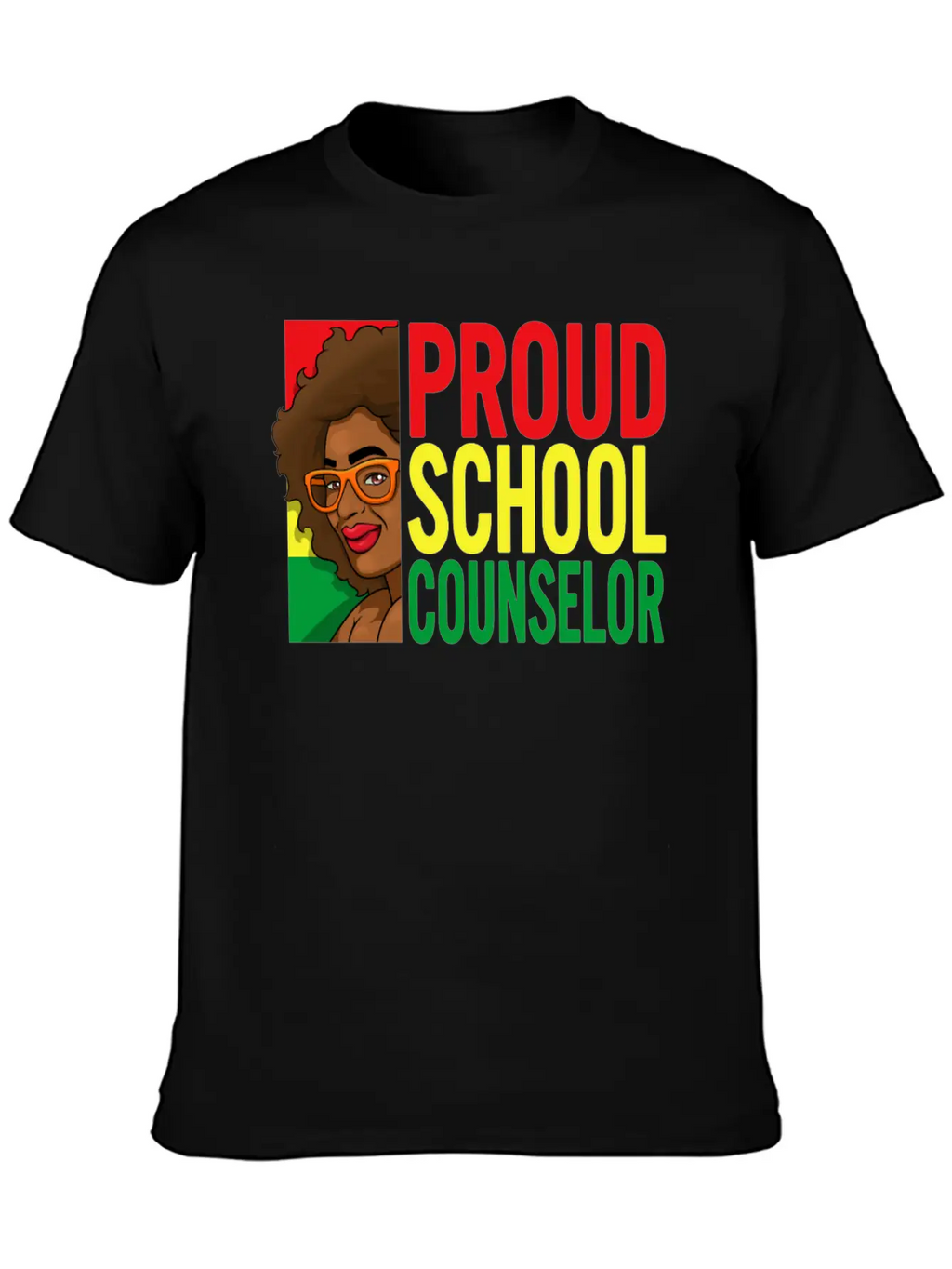 Proud School Counselor Shirt Black History Month Relaxed Everyday Tee – Lightweight And Durable Cotton