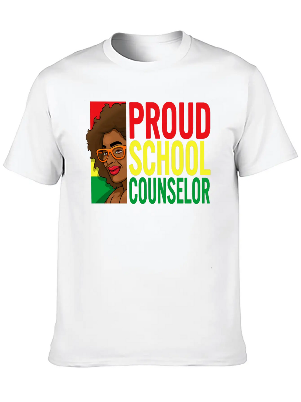 Proud School Counselor Shirt Black History Month Relaxed Everyday Tee – Lightweight And Durable Cotton