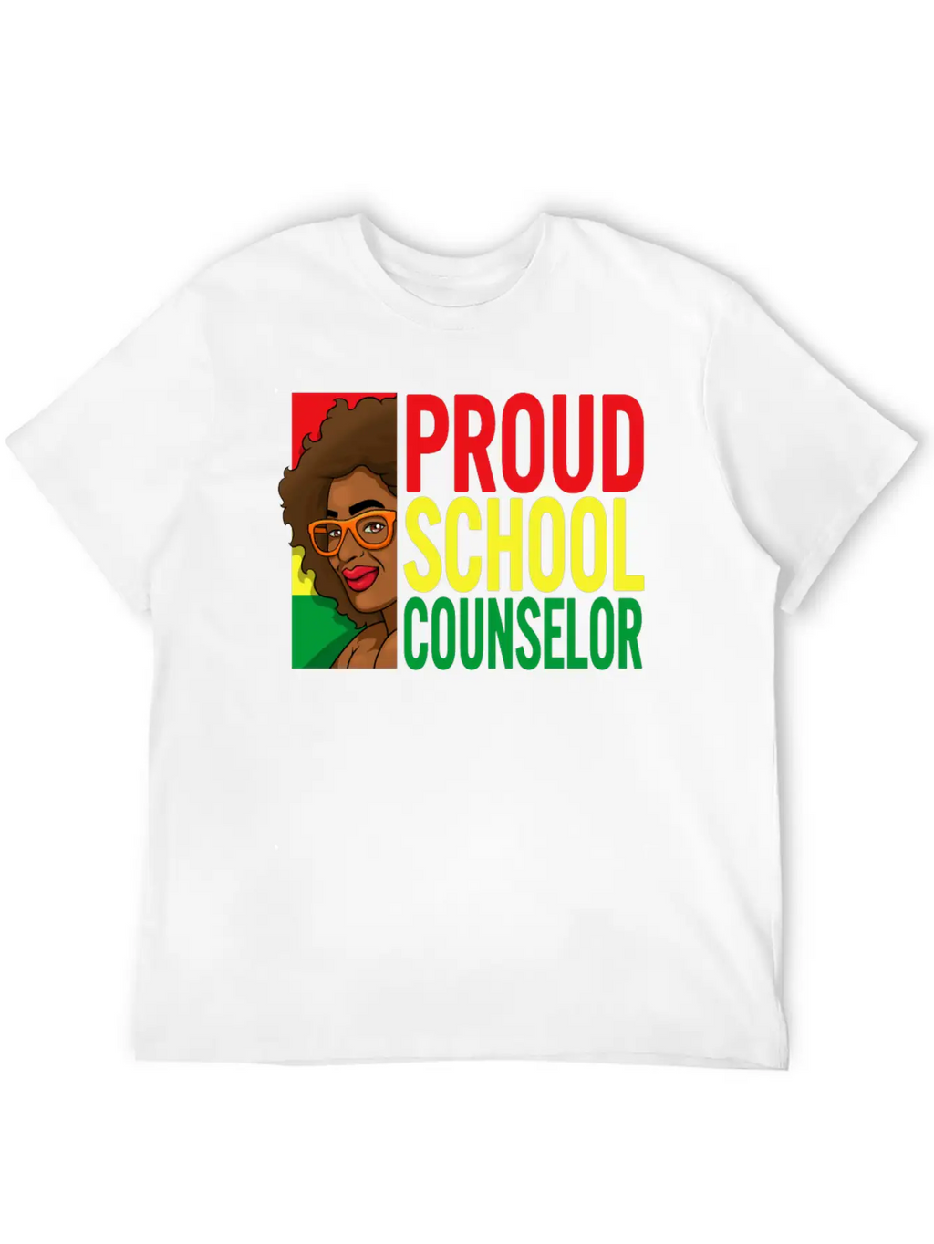 Proud School Counselor Shirt Black History Month Relaxed Everyday Tee – Lightweight And Durable Cotton
