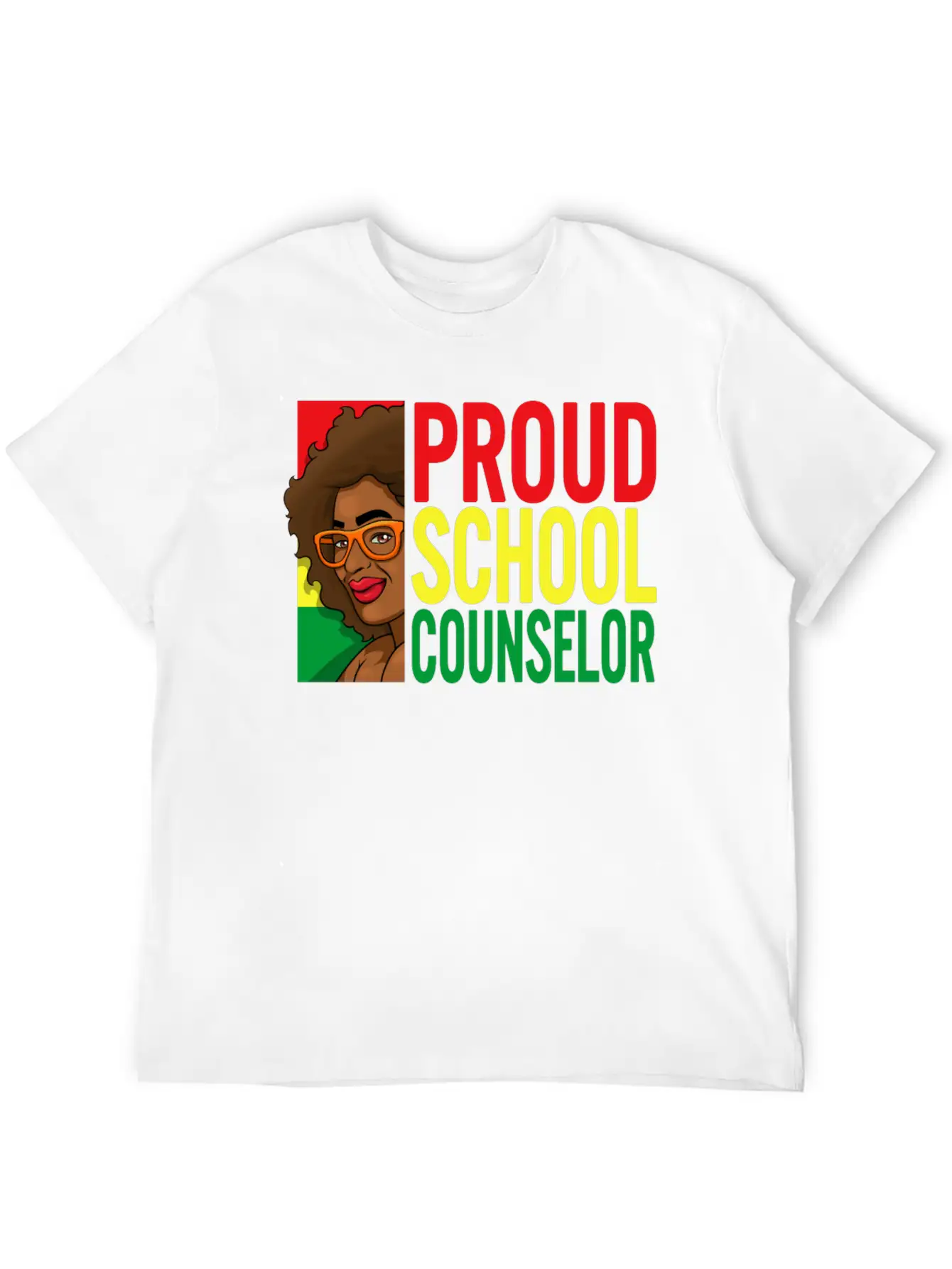 Proud School Counselor Shirt Black History Month Relaxed Everyday Tee – Lightweight And Durable Cotton