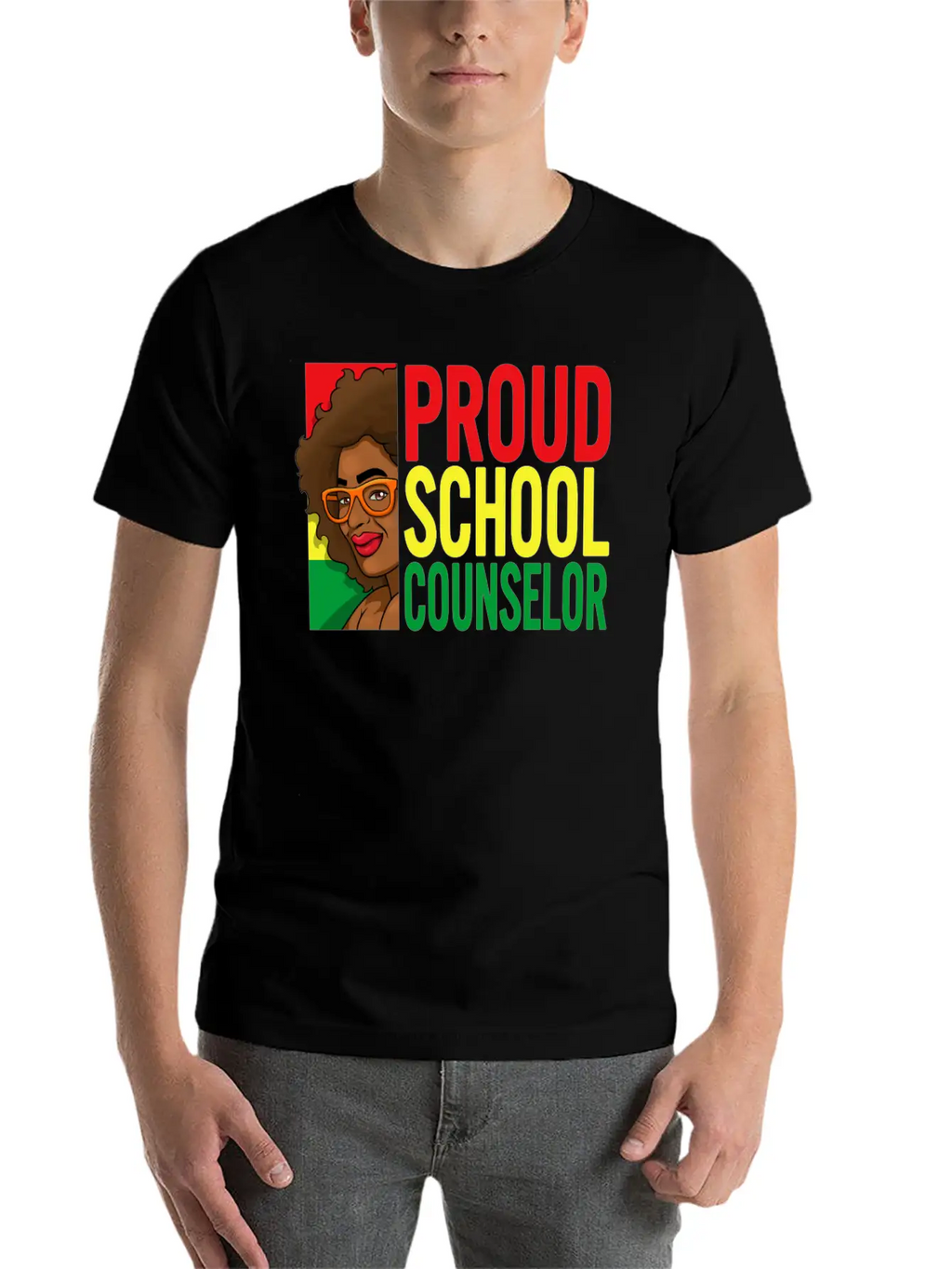 Proud School Counselor Shirt Black History Month Relaxed Everyday Tee – Lightweight And Durable Cotton