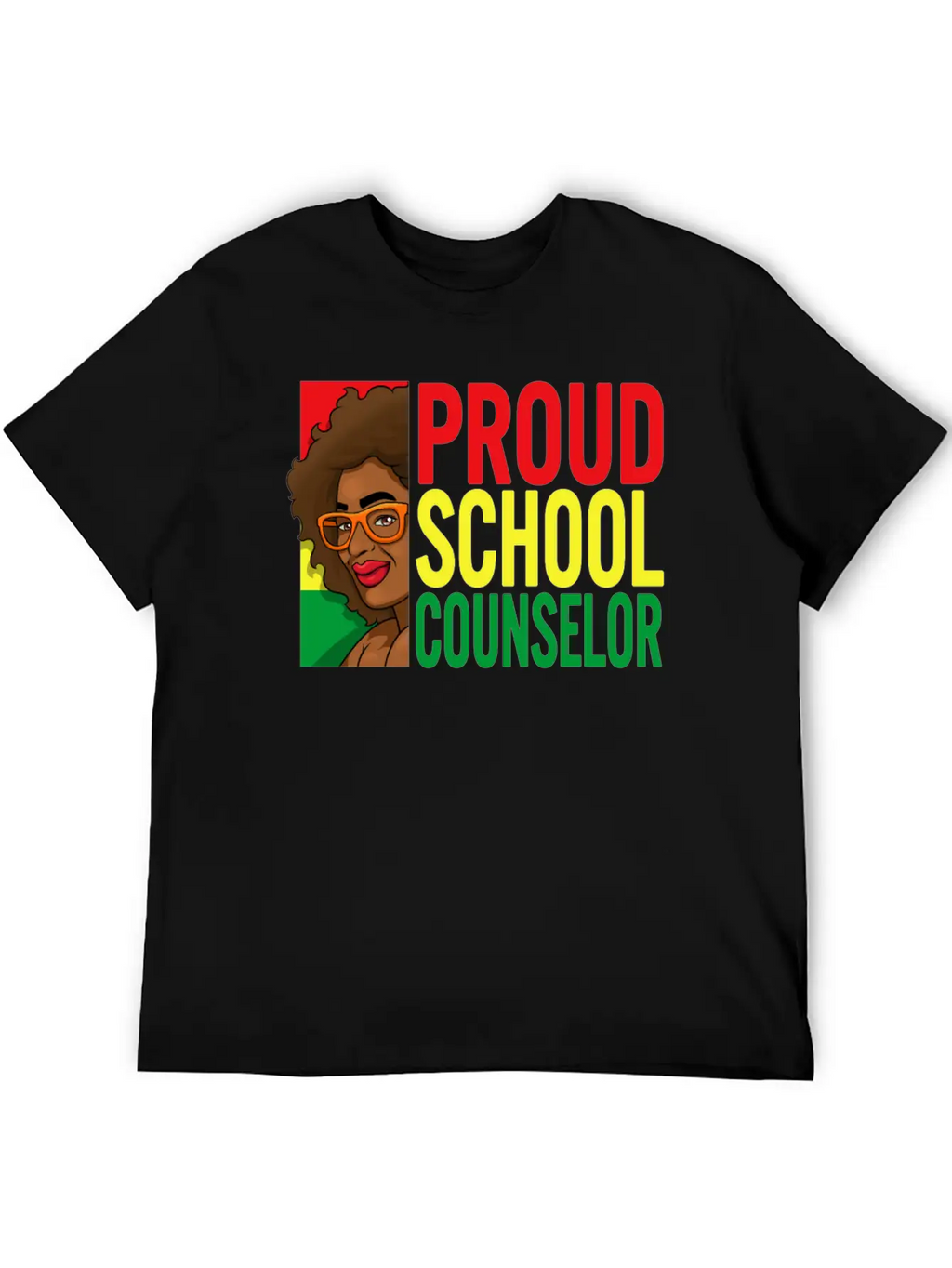 Proud School Counselor Shirt Black History Month Relaxed Everyday Tee – Lightweight And Durable Cotton