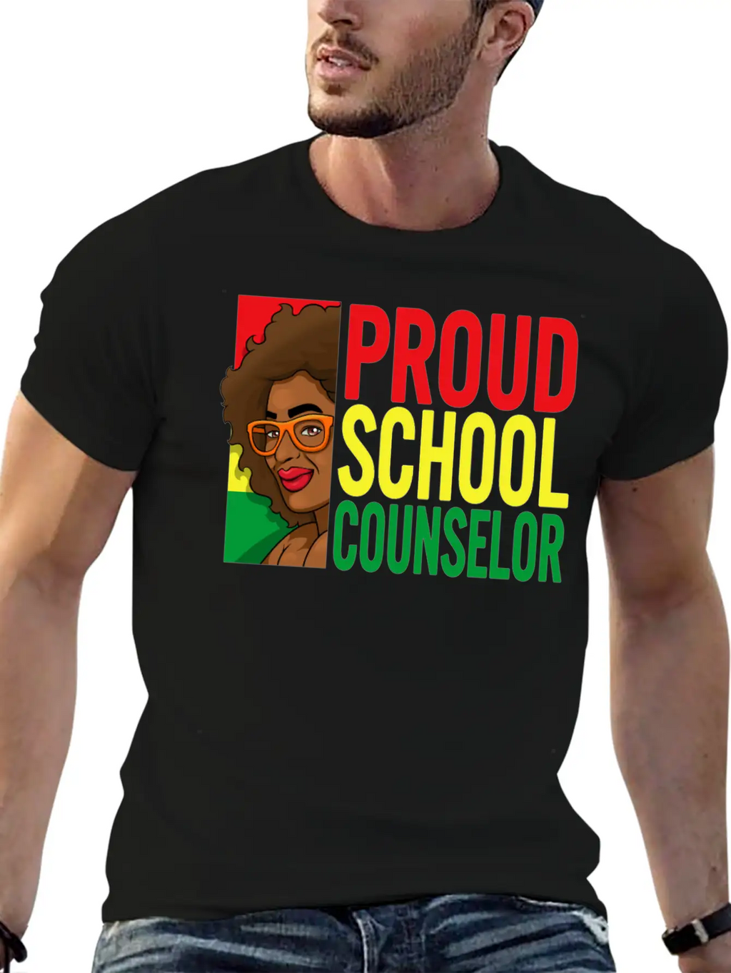 Proud School Counselor Shirt Black History Month Relaxed Everyday Tee – Lightweight And Durable Cotton