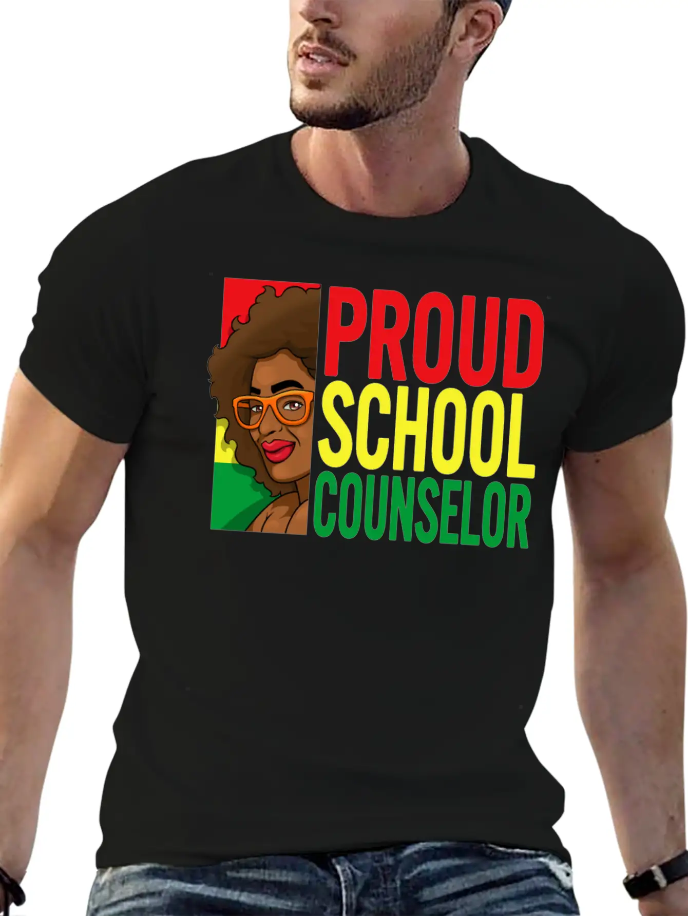 Proud School Counselor Shirt Black History Month Relaxed Everyday Tee – Lightweight And Durable Cotton