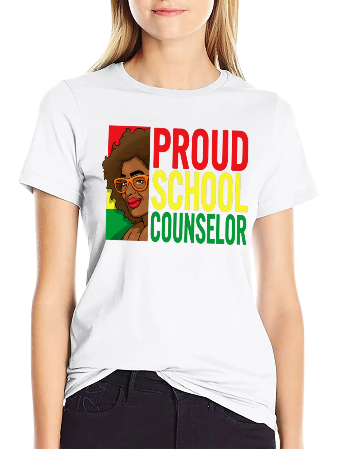 Proud School Counselor Shirt Black History Month Relaxed Everyday Tee – Lightweight And Durable Cotton
