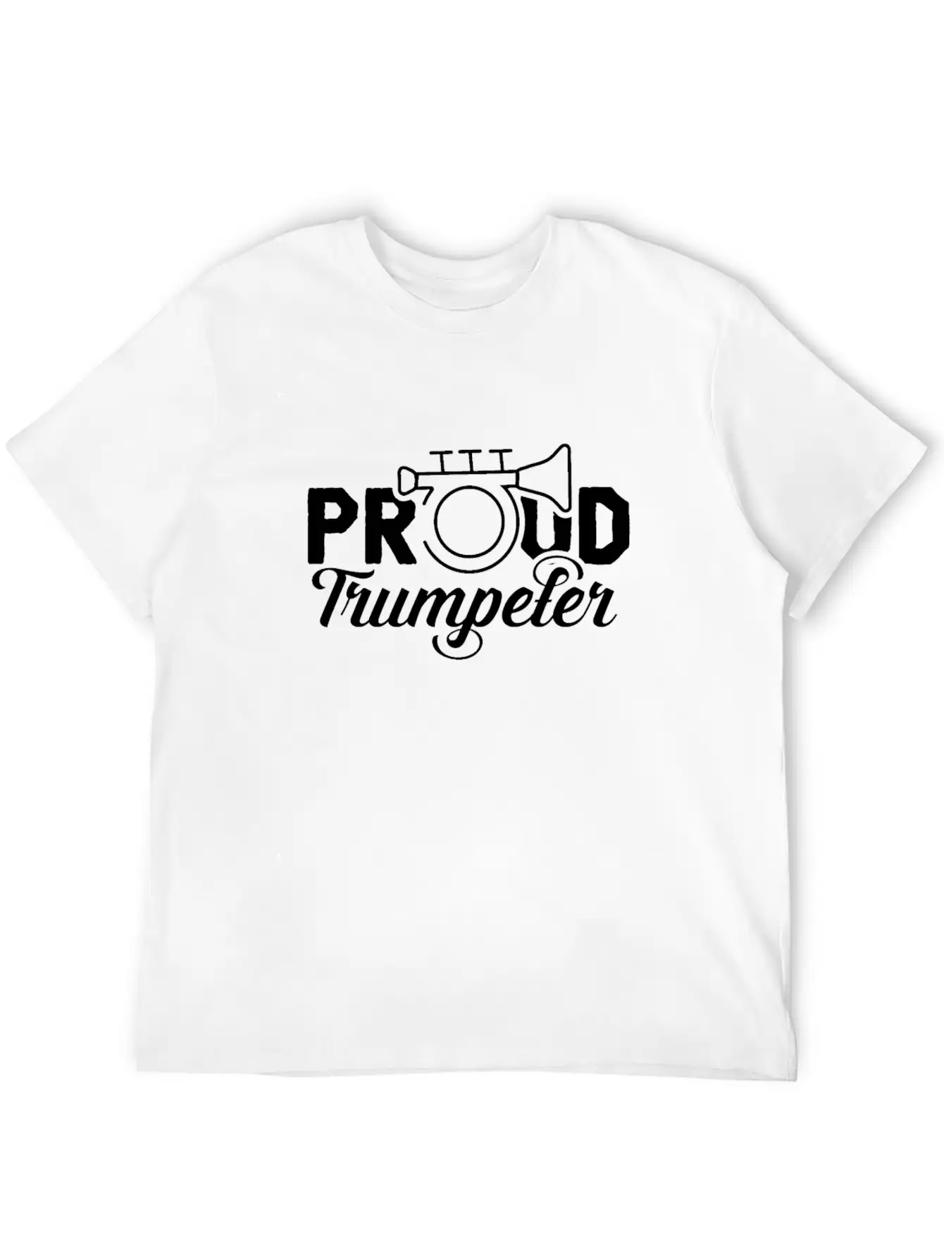Proud Trumpeter Band Player Musician Trumpet Unisex Casual T-Shirt – Clean Design For Daily Comfort
