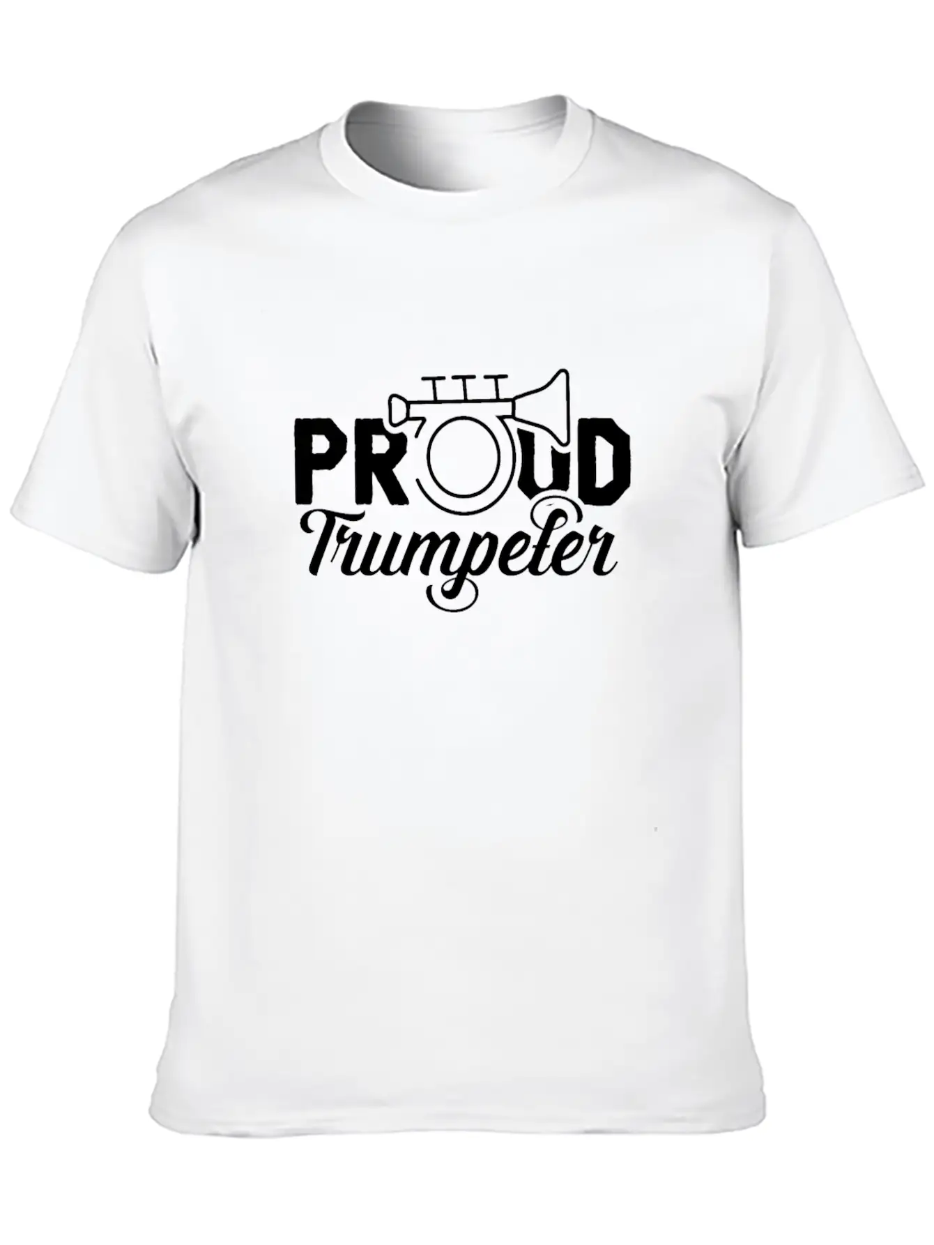 Proud Trumpeter Band Player Musician Trumpet Unisex Casual T-Shirt – Clean Design For Daily Comfort