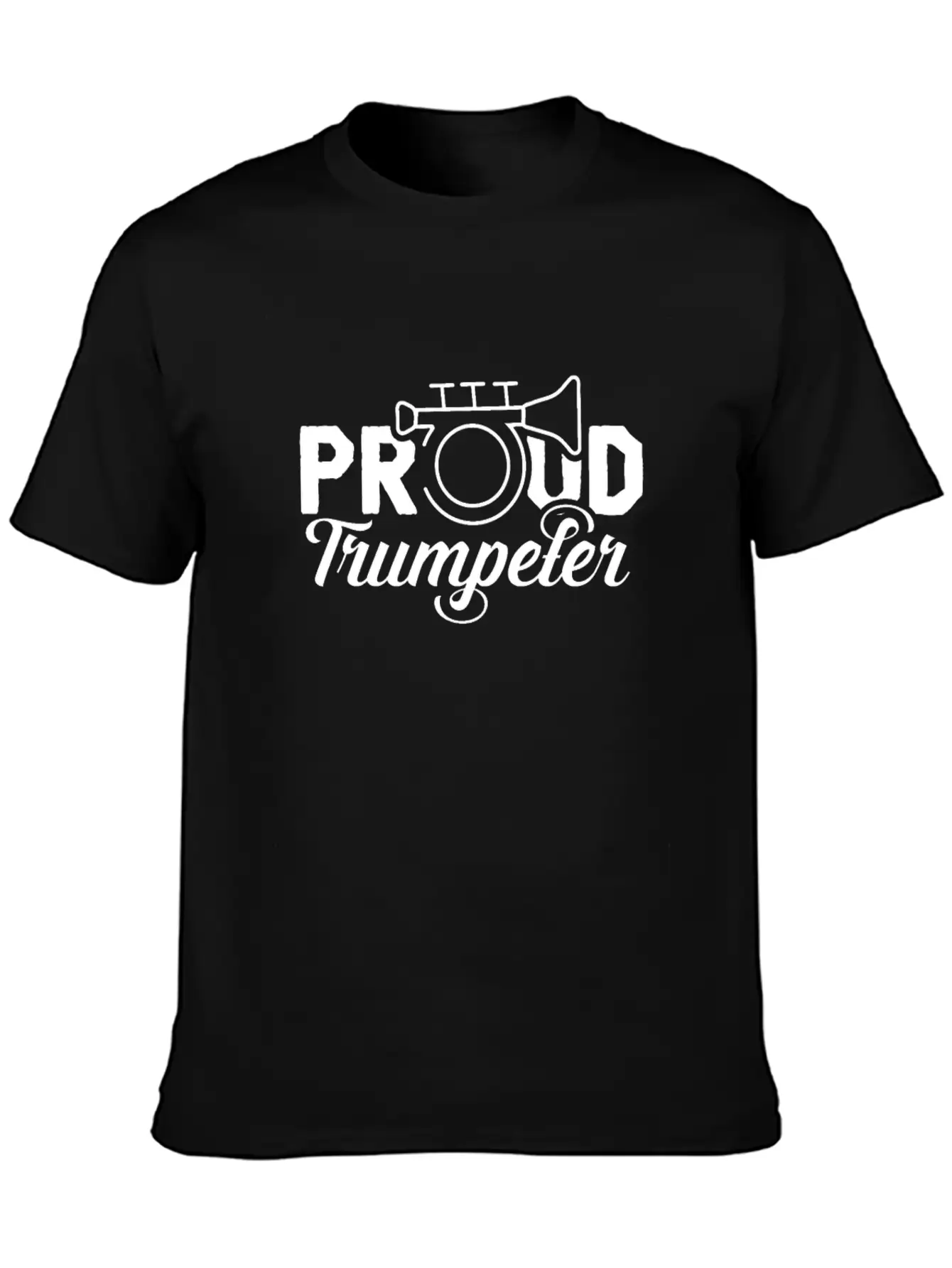 Proud Trumpeter Band Player Musician Trumpet Unisex Casual T-Shirt – Clean Design For Daily Comfort