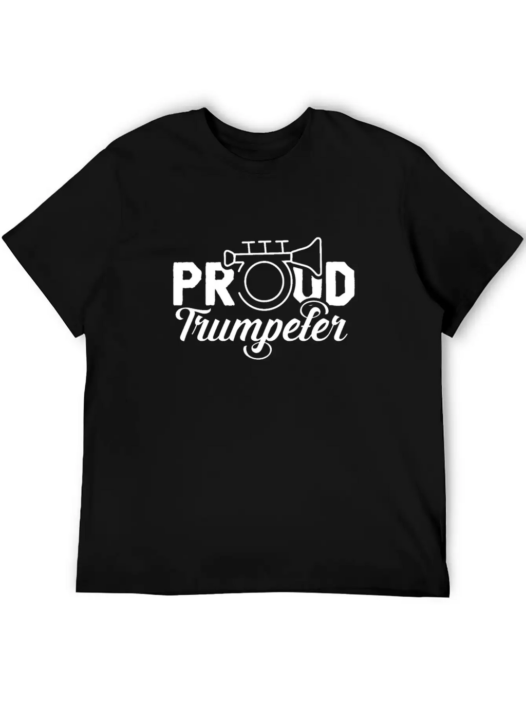 Proud Trumpeter Band Player Musician Trumpet Unisex Casual T-Shirt – Clean Design For Daily Comfort
