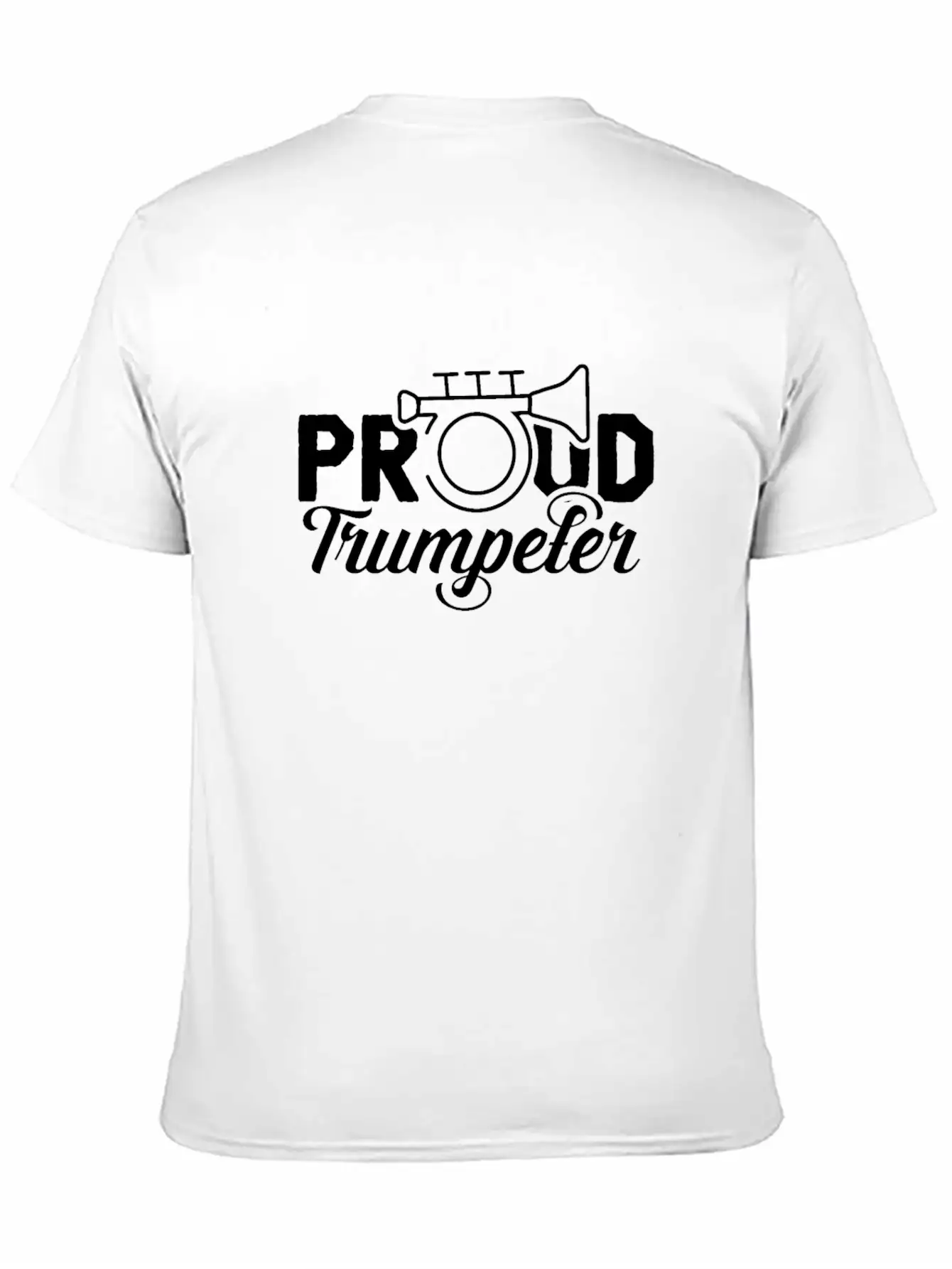 Proud Trumpeter Band Player Musician Trumpet Unisex Casual T-Shirt – Clean Design For Daily Comfort