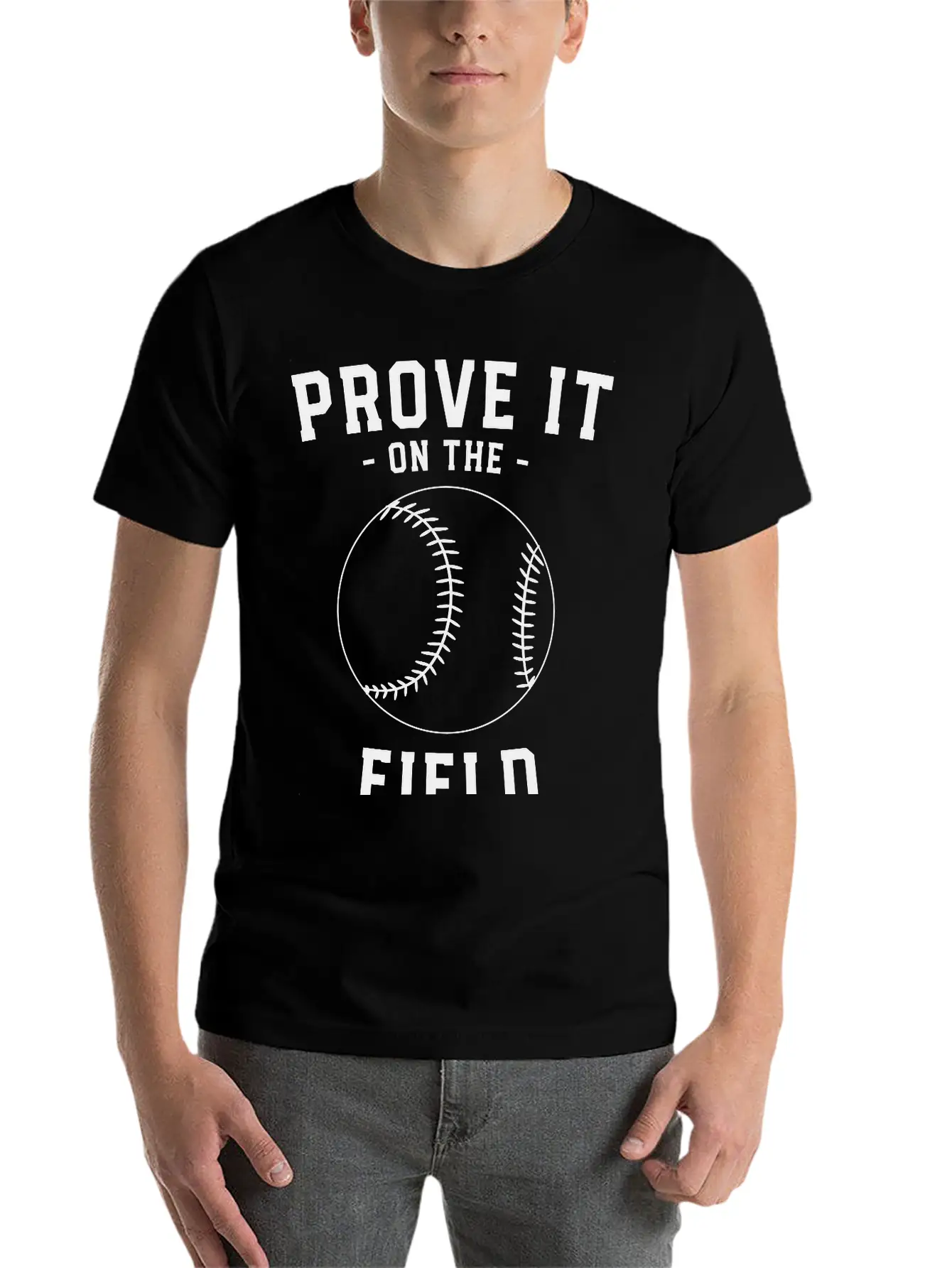 Prove It On The Field - Baseball Essential Cotton Tee For Daily Outfits – Unisex Style