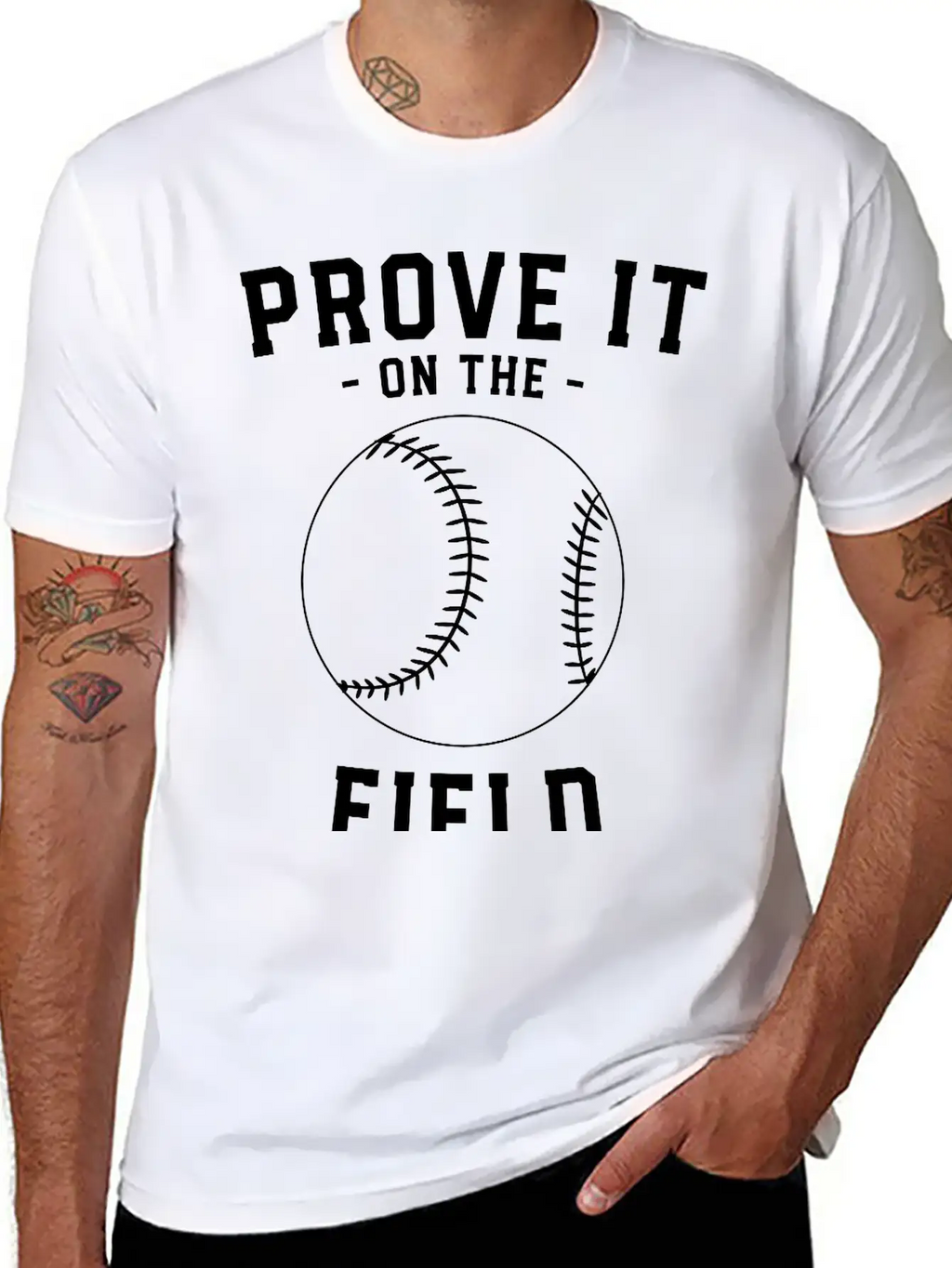 Prove It On The Field - Baseball Essential Cotton Tee For Daily Outfits – Unisex Style