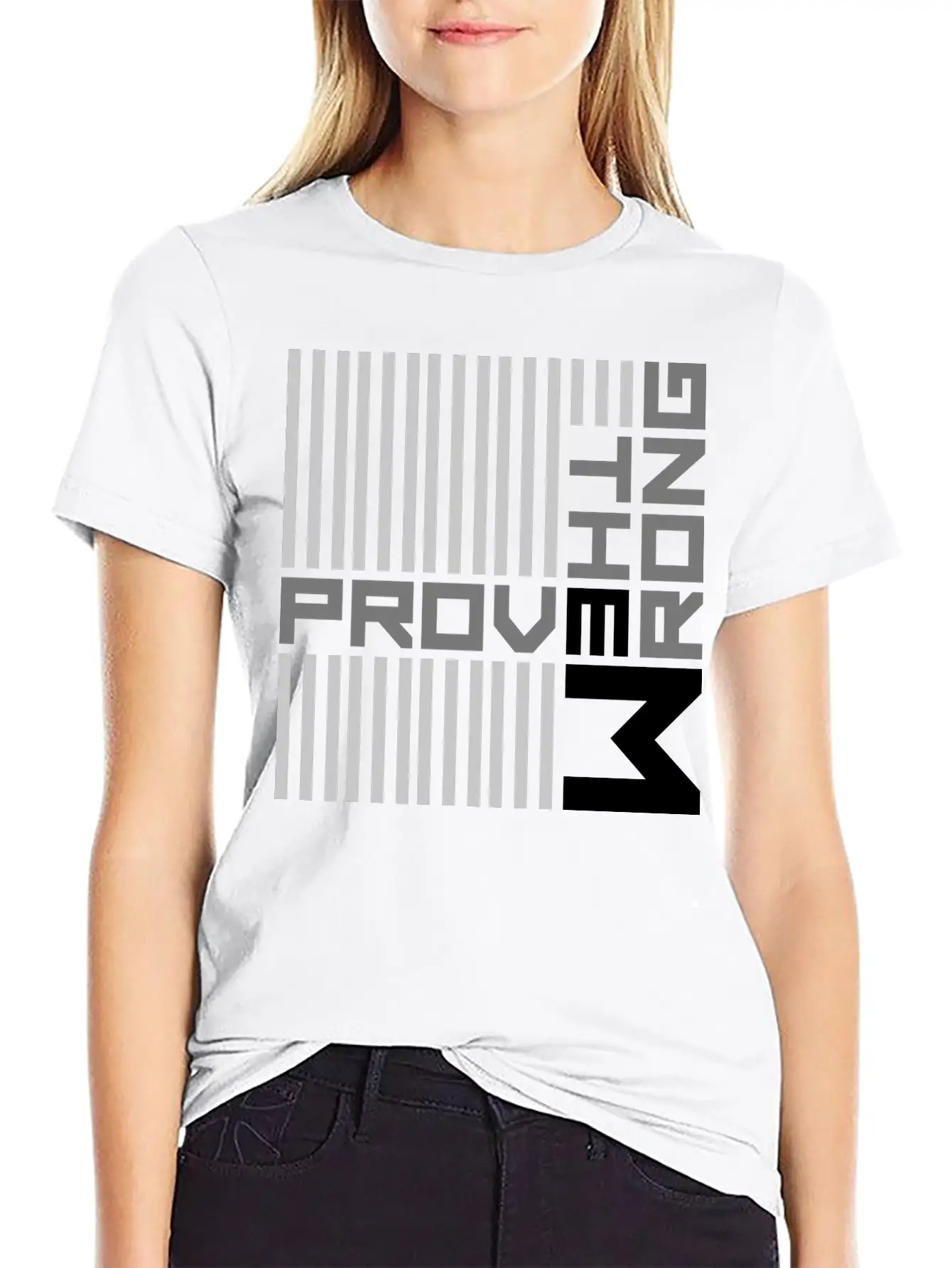 Prove Them Wrong Breathable Soft Cotton T-Shirt – Timeless Casual Look