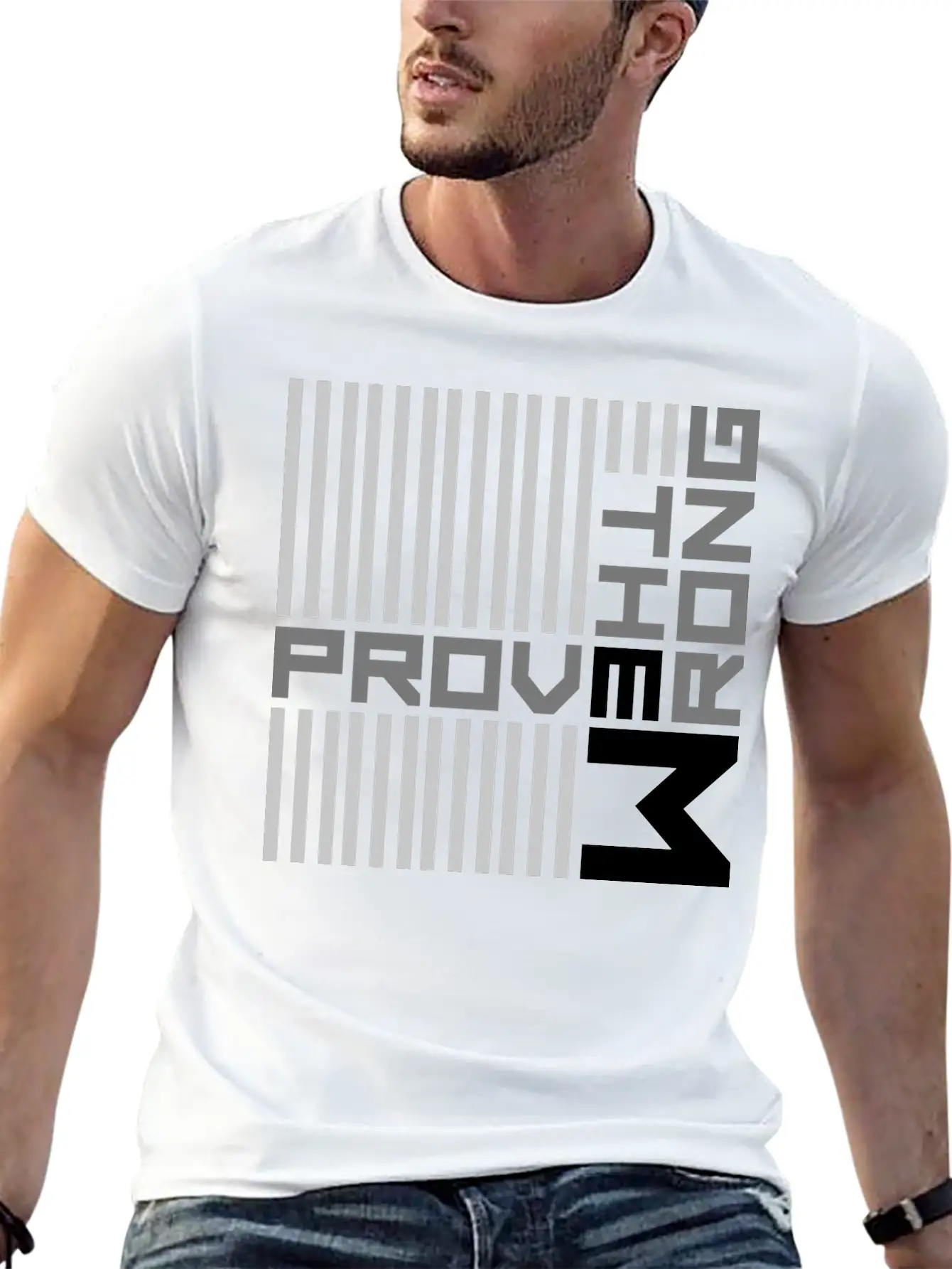 Prove Them Wrong Breathable Soft Cotton T-Shirt – Timeless Casual Look