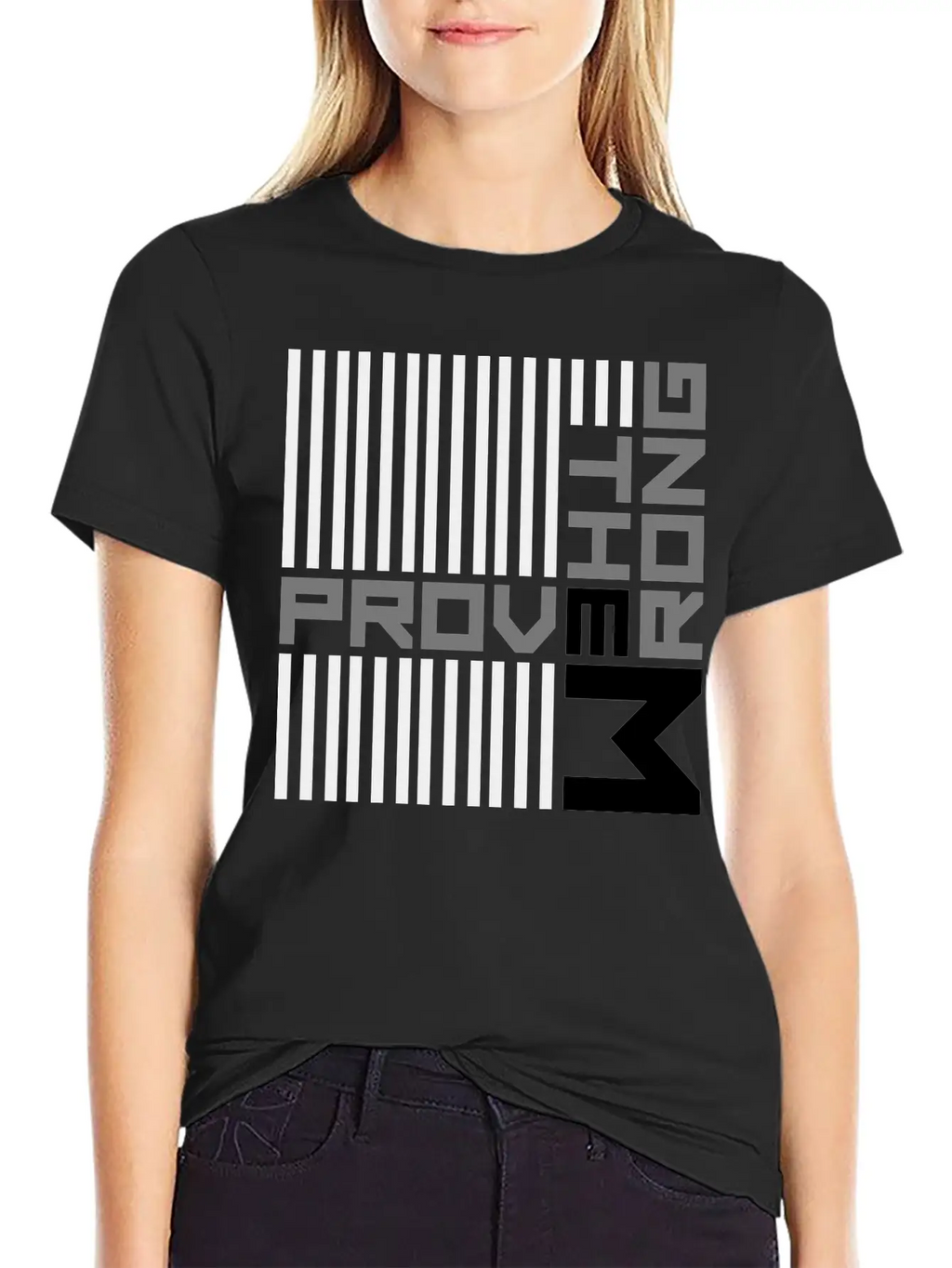 Prove Them Wrong Breathable Soft Cotton T-Shirt – Timeless Casual Look