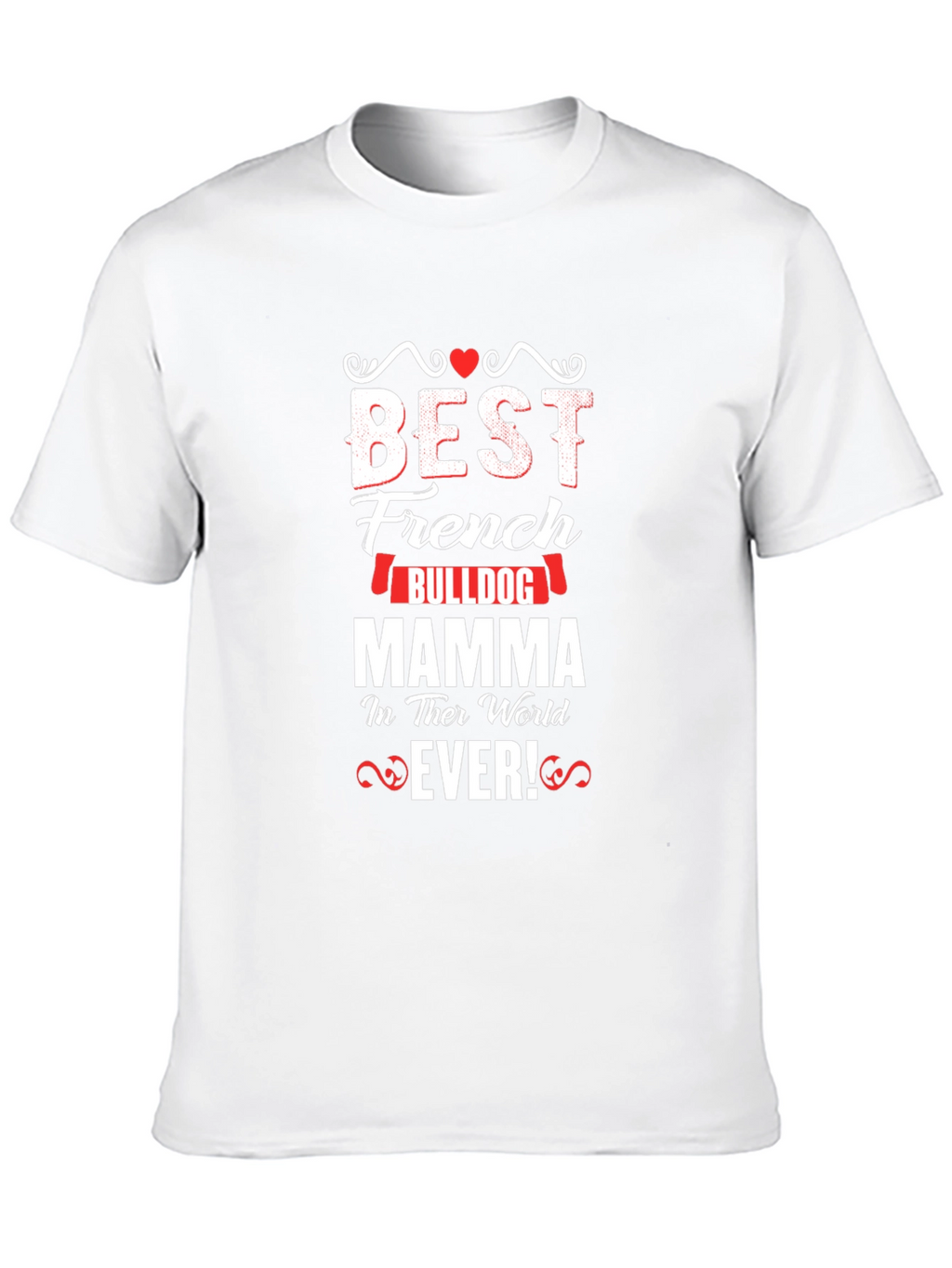 Best French Bulldog Mom T-Shirt - Black