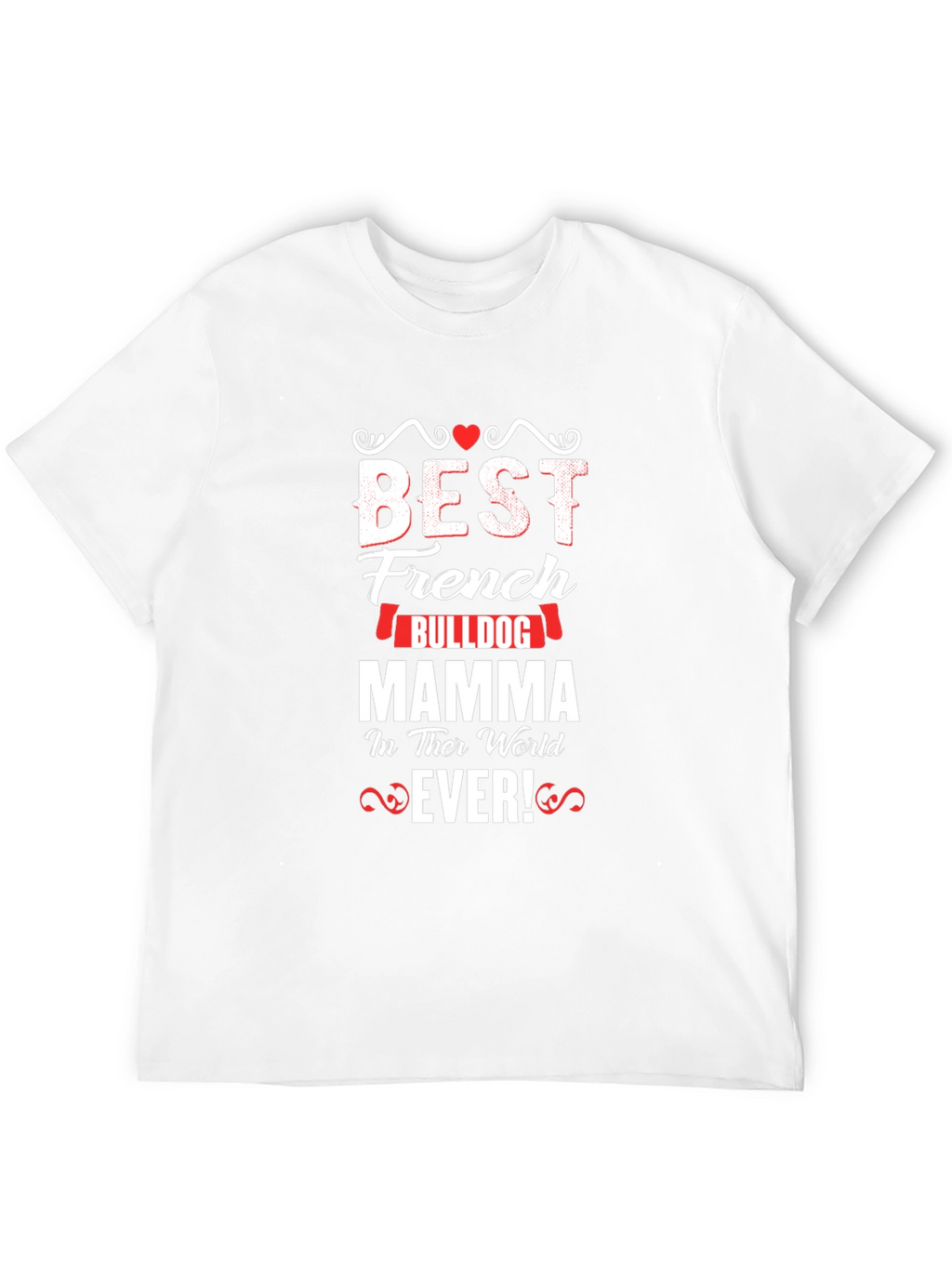 Best French Bulldog Mom T-Shirt - Black