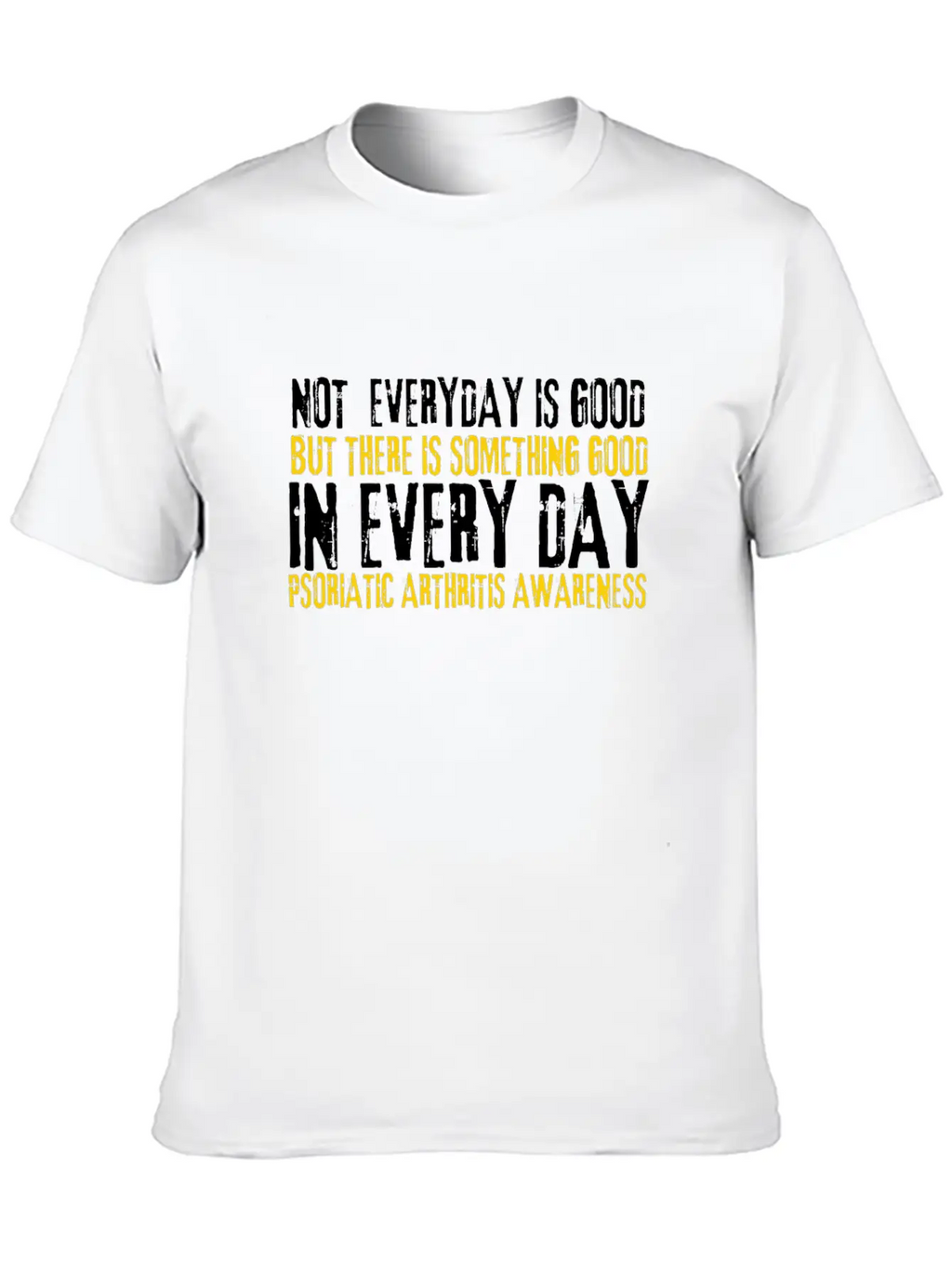 Psoriatic Arthritis Warrior & Chronic PSA Stylish Everyday T-Shirt – Unisex Basic Cotton Tee