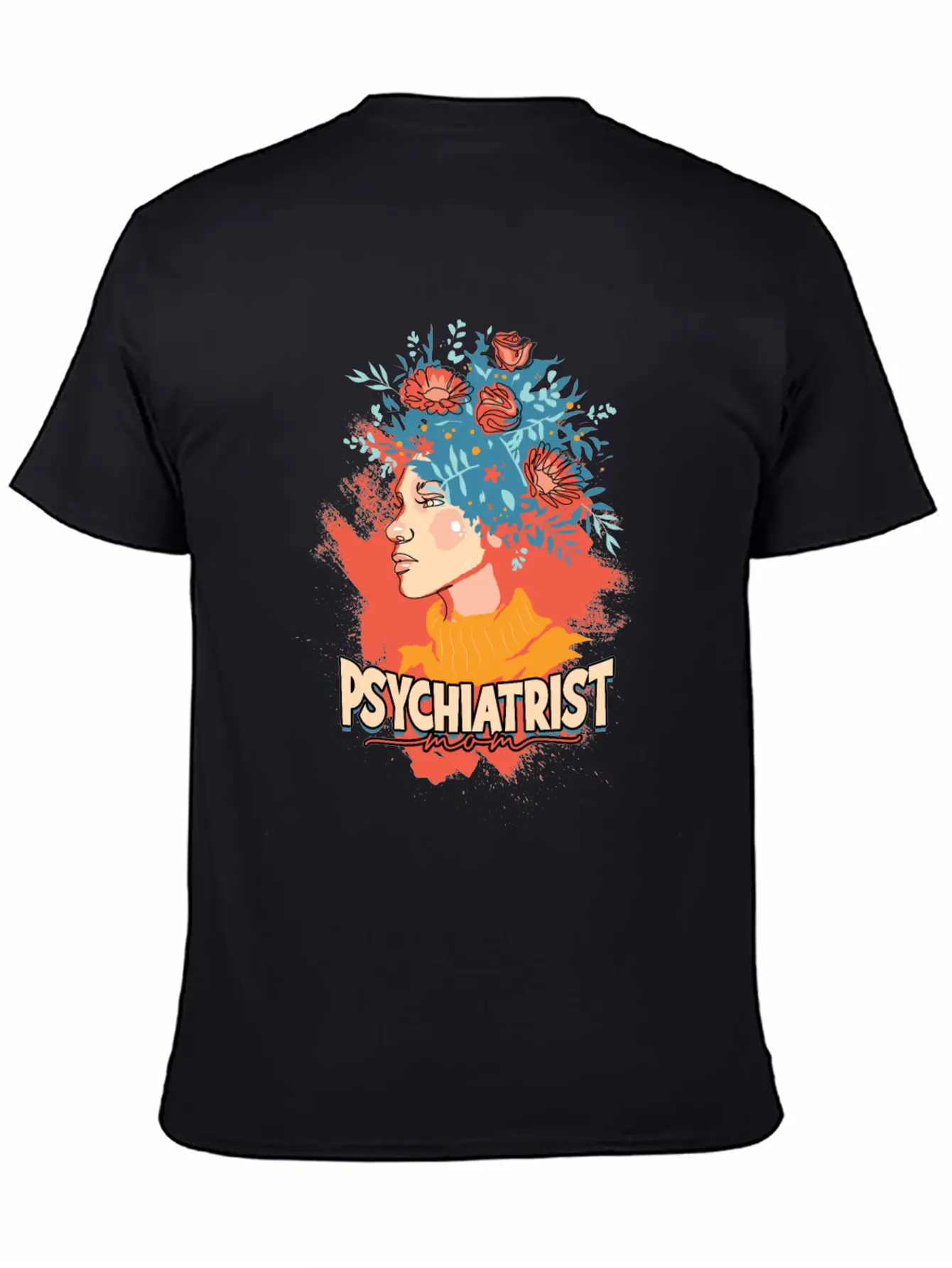 Psychiatrist Mom Psychology Therapist Psychologist Unisex Casual T-Shirt – Clean Design For Daily Comfort