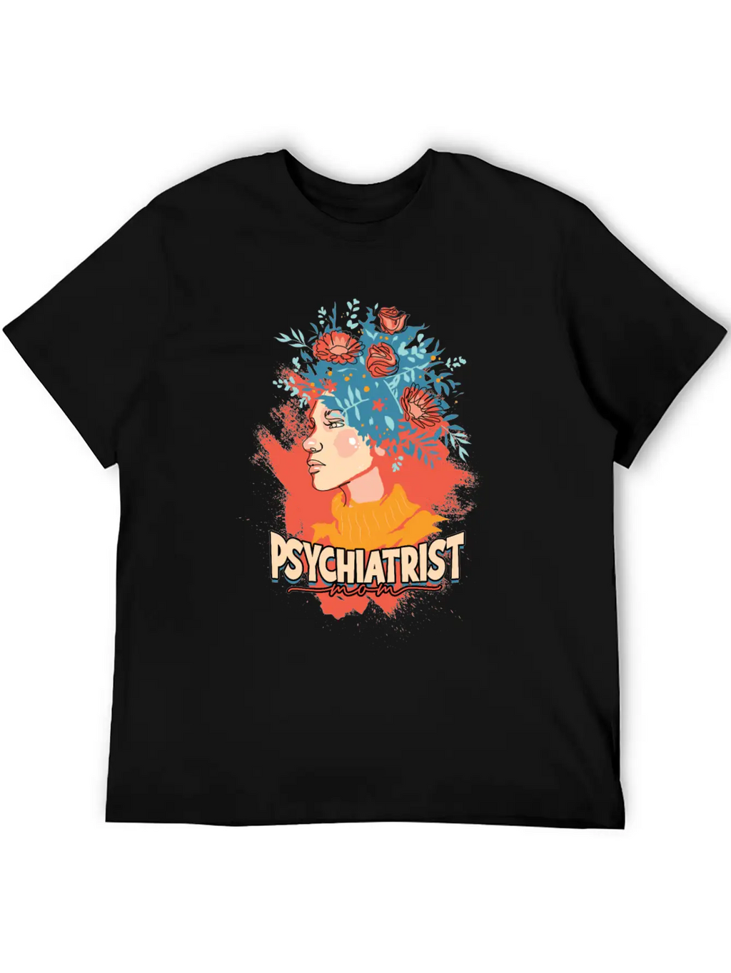 Psychiatrist Mom Psychology Therapist Psychologist Unisex Casual T-Shirt – Clean Design For Daily Comfort