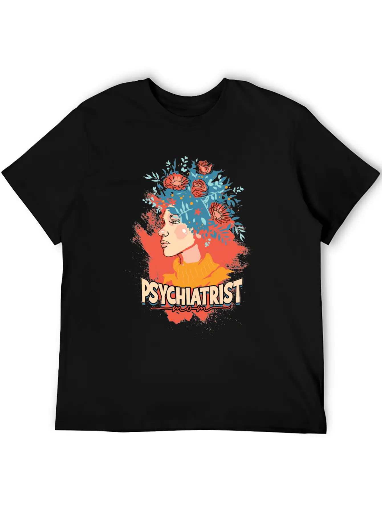 Psychiatrist Mom Psychology Therapist Psychologist Unisex Casual T-Shirt – Clean Design For Daily Comfort