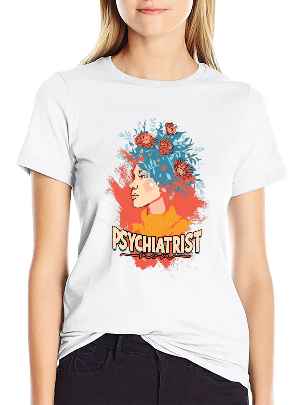 Psychiatrist Mom Psychology Therapist Psychologist Unisex Casual T-Shirt – Clean Design For Daily Comfort