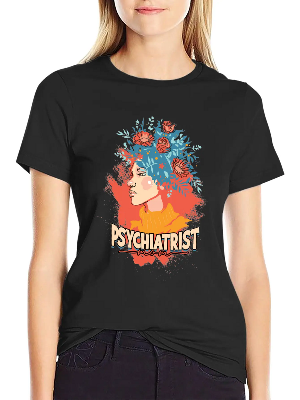 Psychiatrist Mom Psychology Therapist Psychologist Unisex Casual T-Shirt – Clean Design For Daily Comfort