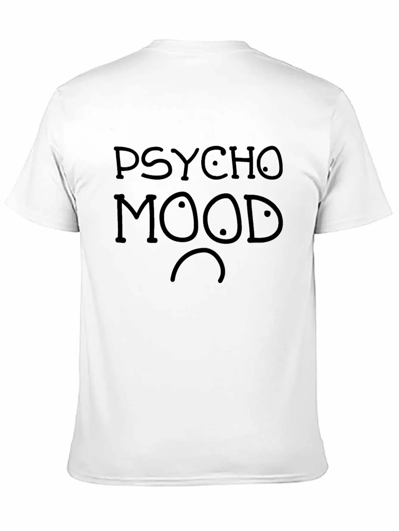 Psycho Mood Face - Psychologie T-Shirt Relaxed Everyday Tee – Lightweight And Durable Cotton