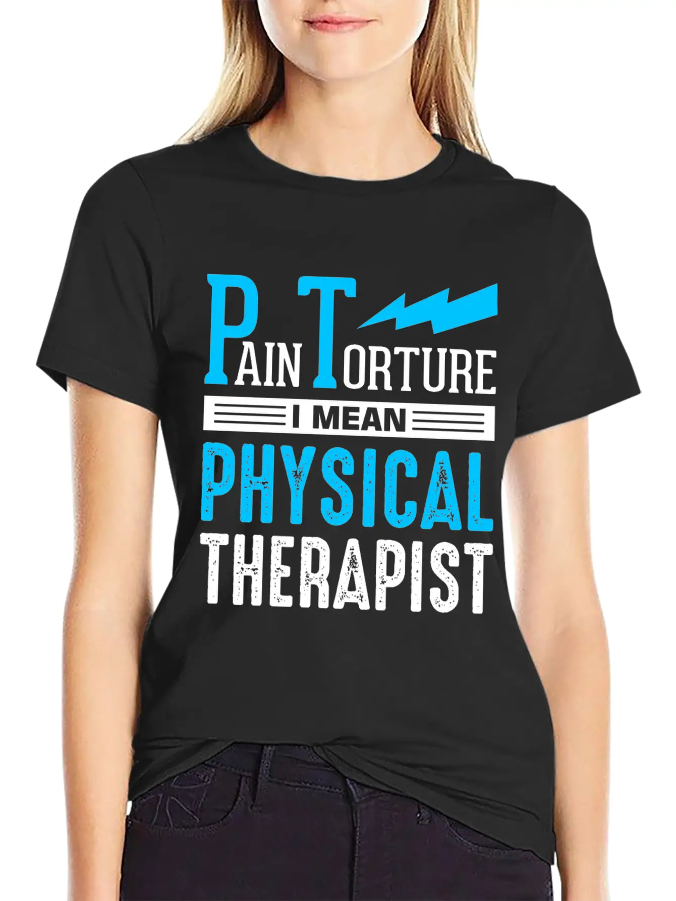 PT Physiotherapy Physiotherapist Job Physical Basic Graphic T-Shirt – Daily Comfort In Soft Cotton