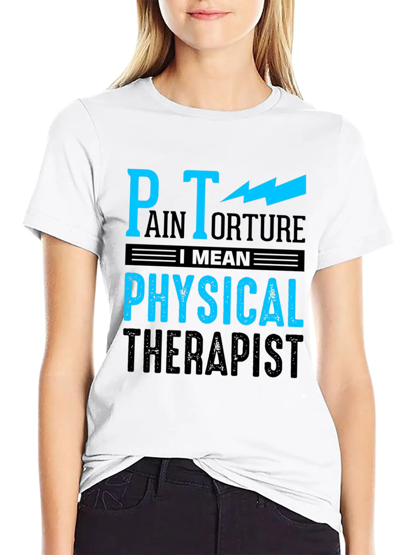 PT Physiotherapy Physiotherapist Job Physical Basic Graphic T-Shirt – Daily Comfort In Soft Cotton