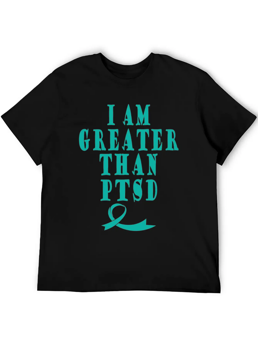 PTSD Awareness Breathable Soft Cotton T-Shirt – Timeless Casual Look